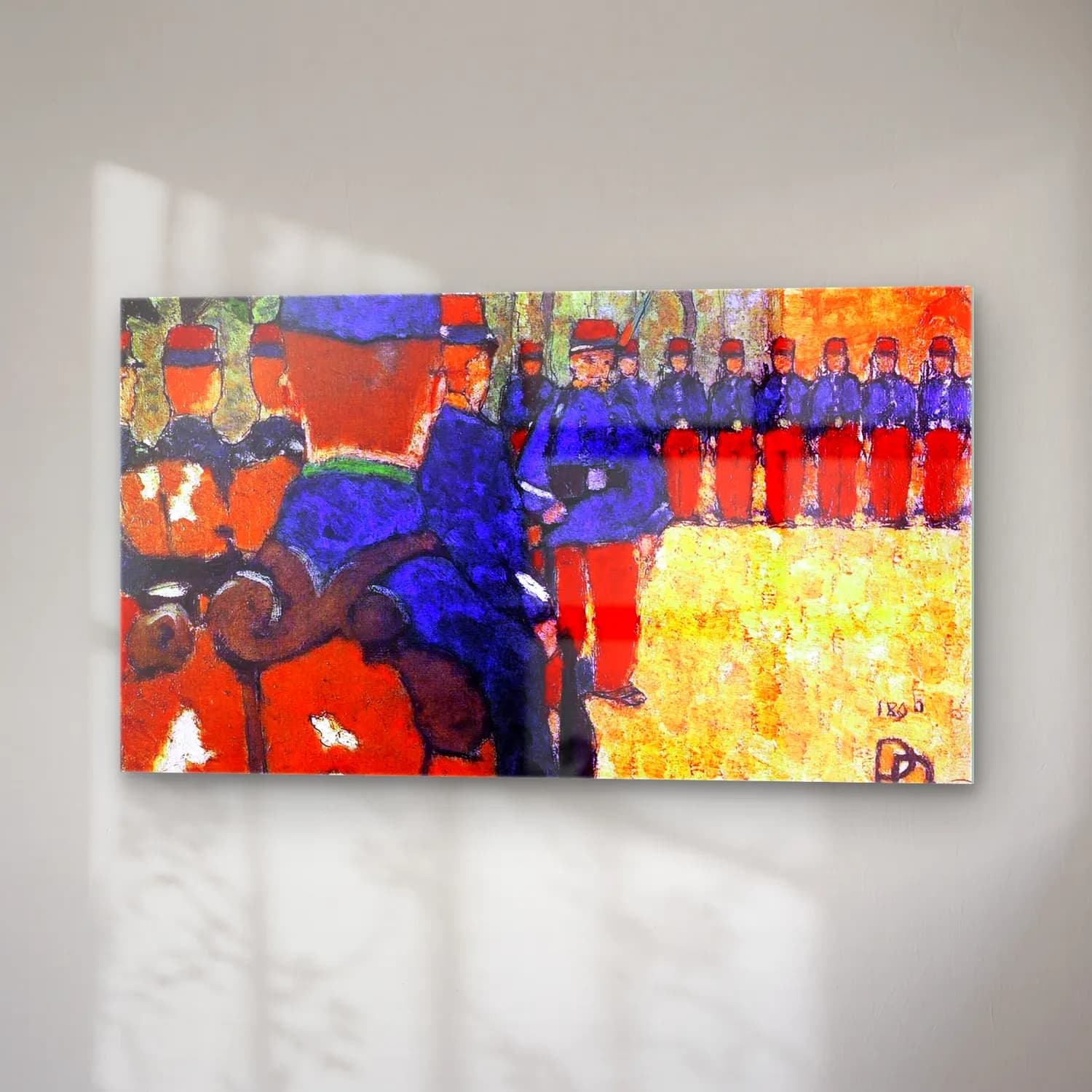 Pierre Bonnard – The Parade Ground cam tablo — sağ açıdan görünüm