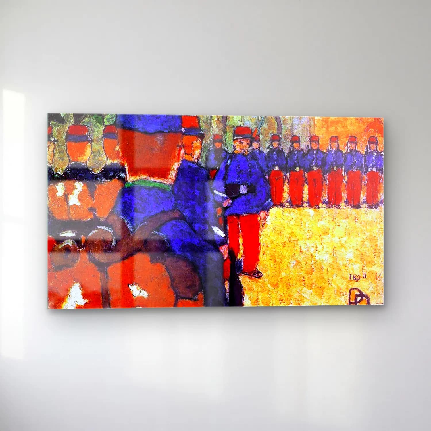 Pierre Bonnard – The Parade Ground cam tablo — sol açıdan görünüm