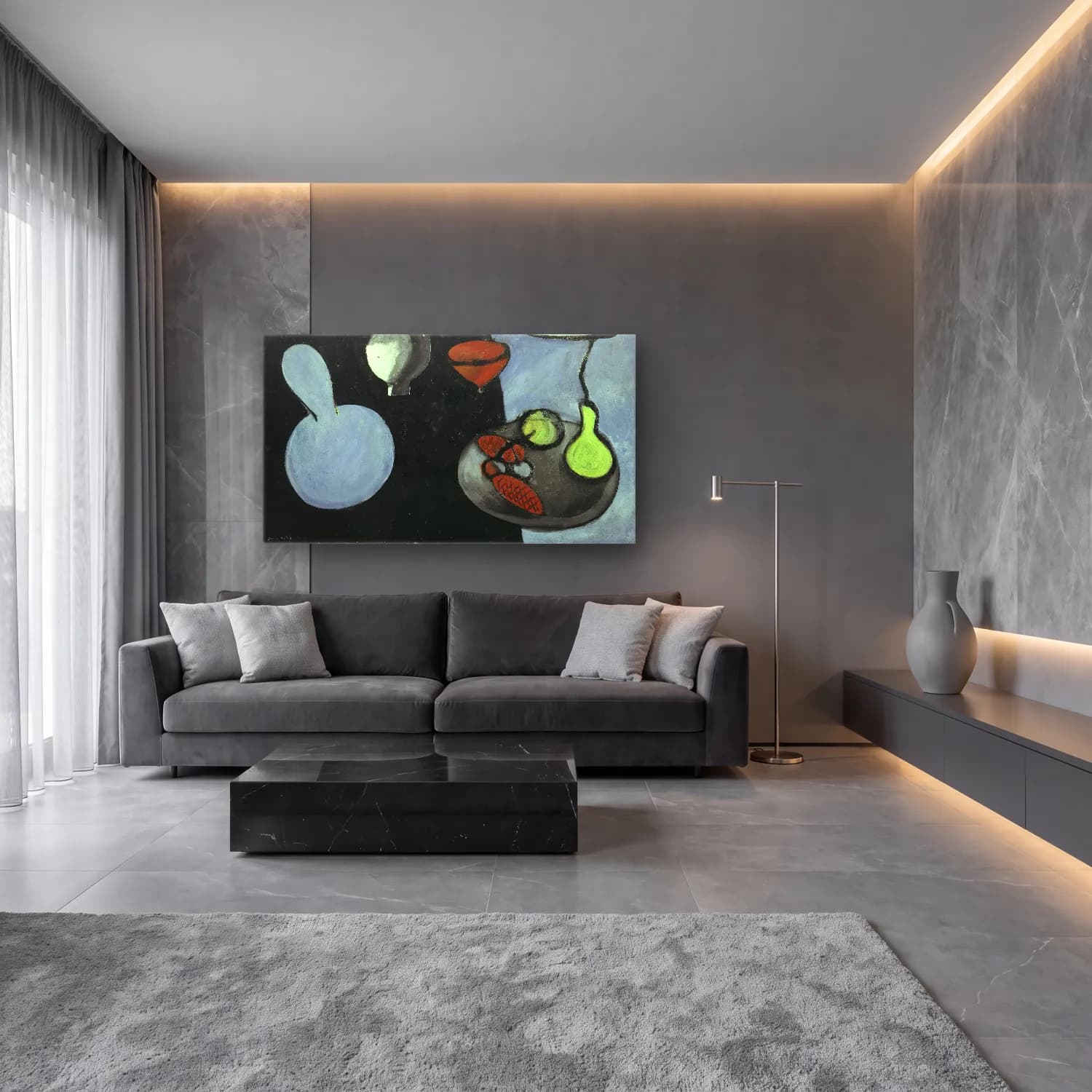 Henri Matisse – Gourds cam tablo — lüks salon duvarında