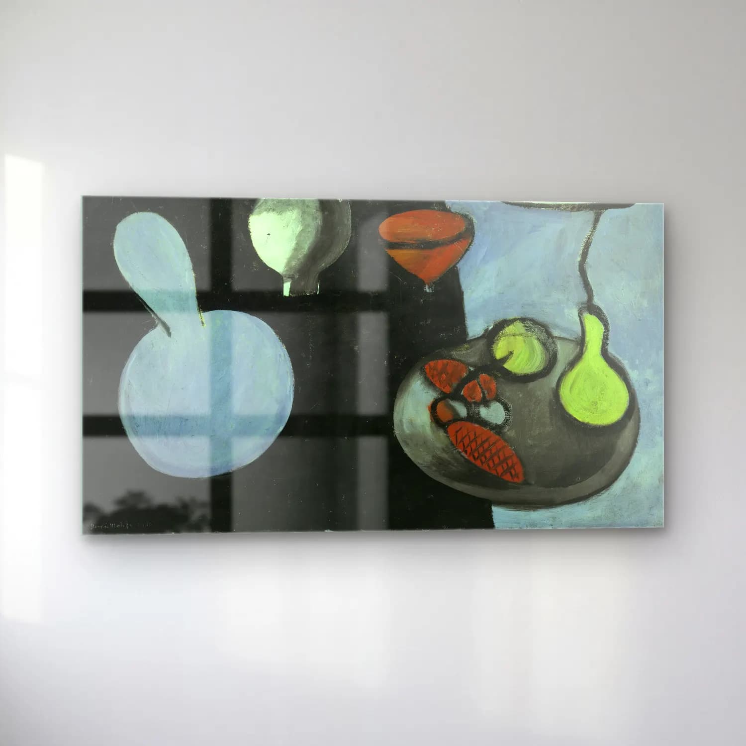 Henri Matisse – Gourds cam tablo — sol açıdan görünüm
