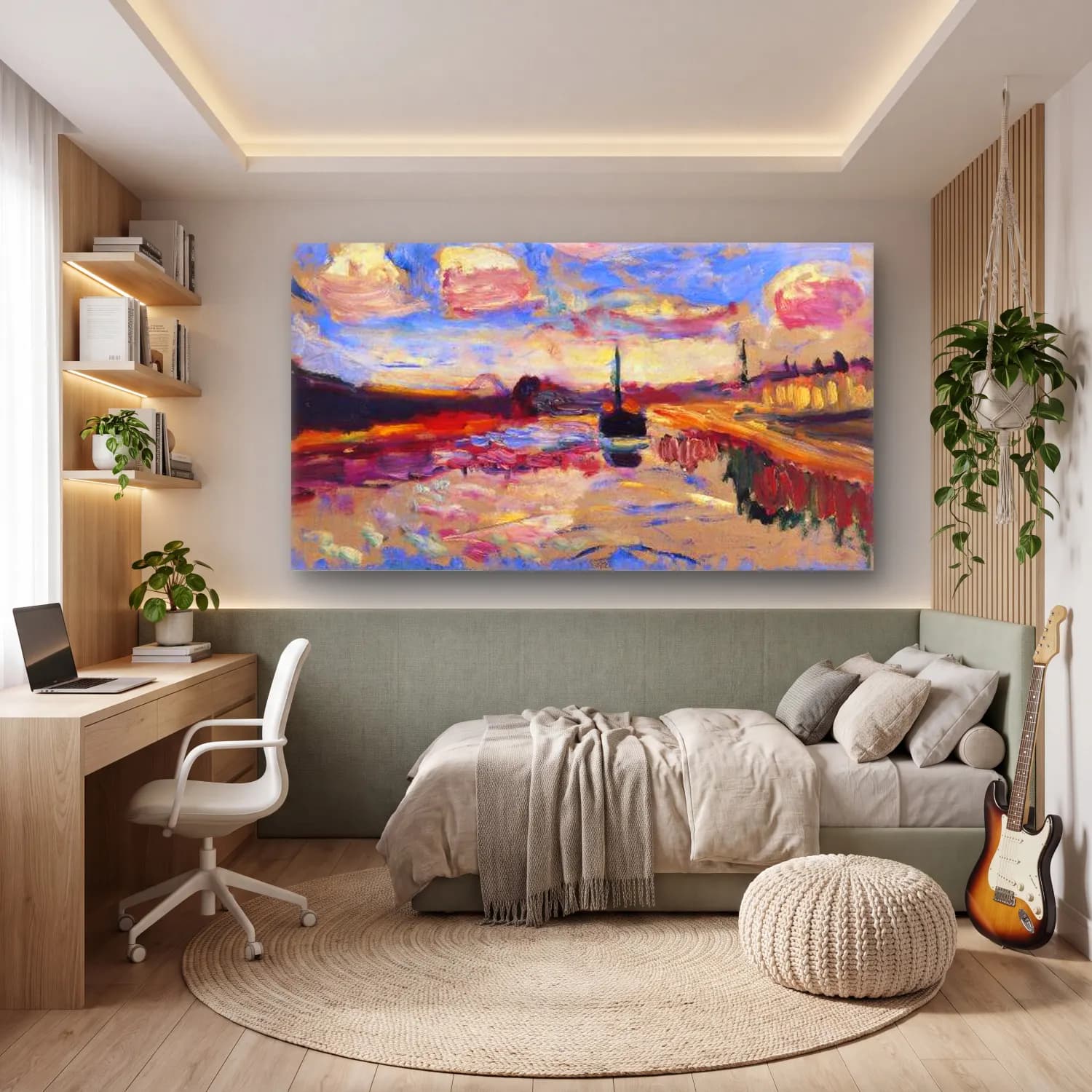 Henri Matisse – Seascape cam tablo — genç odasında