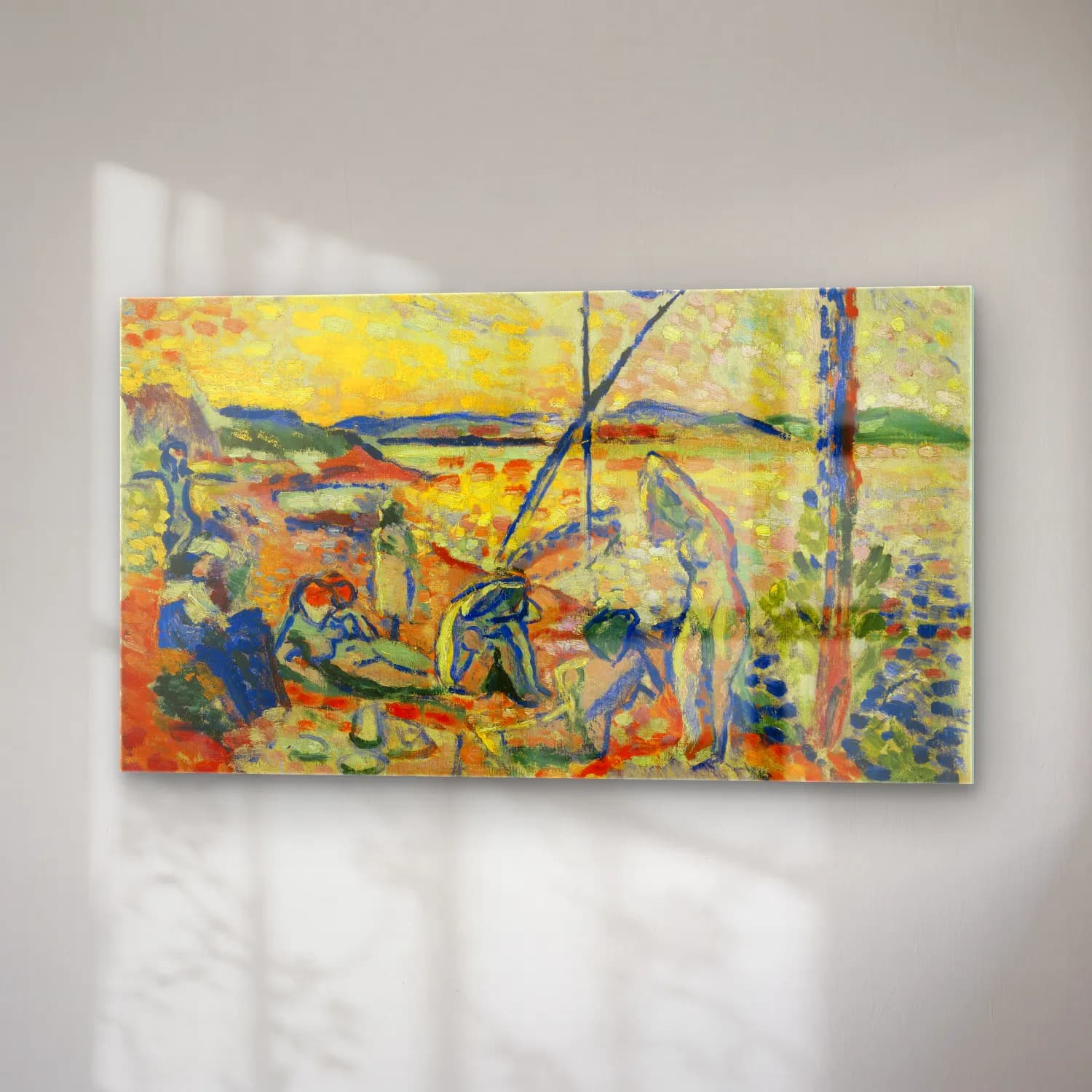 Henri Matisse – Study for Luxe, calme et volupté cam tablo — sağ açıdan görünüm