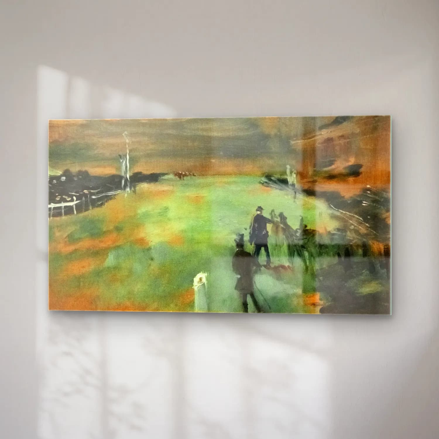 Henri de Toulouse-Lautrec – Champ de courses Toulouse Lautrec cam tablo — sağ açıdan görünüm