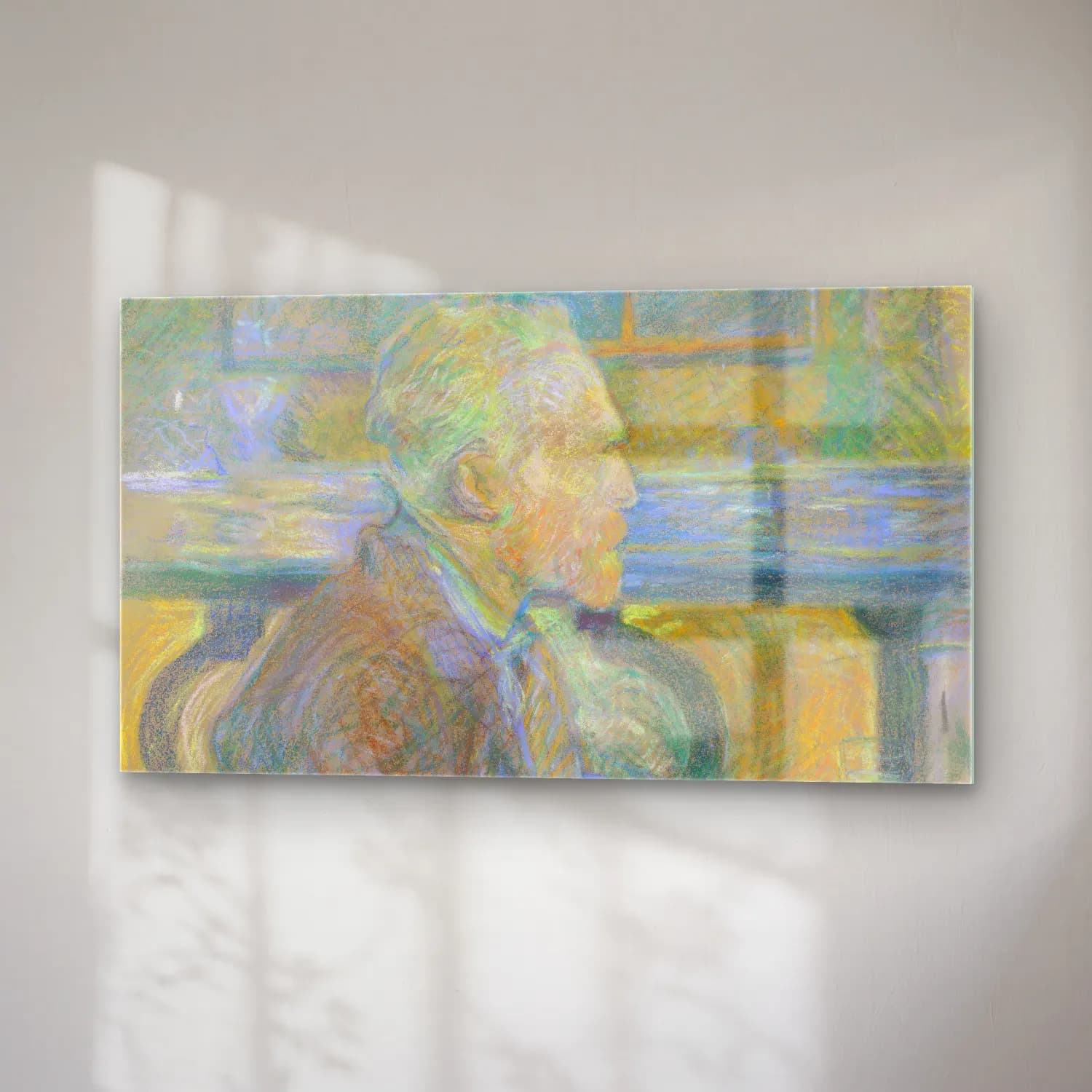 Henri de Toulouse-Lautrec – Vincent van Gogh Sun cam tablo — sağ açıdan görünüm