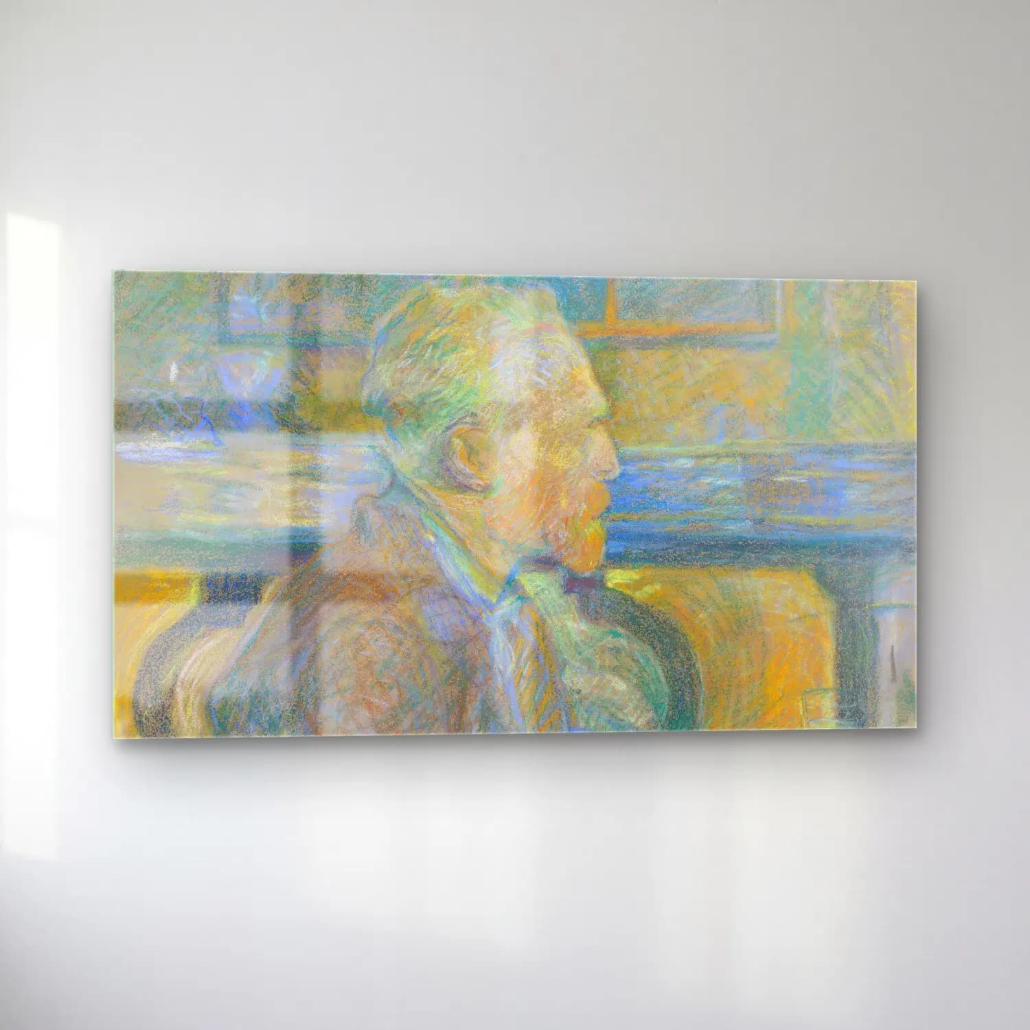 Henri de Toulouse-Lautrec – Vincent van Gogh Sun cam tablo — sol açıdan görünüm