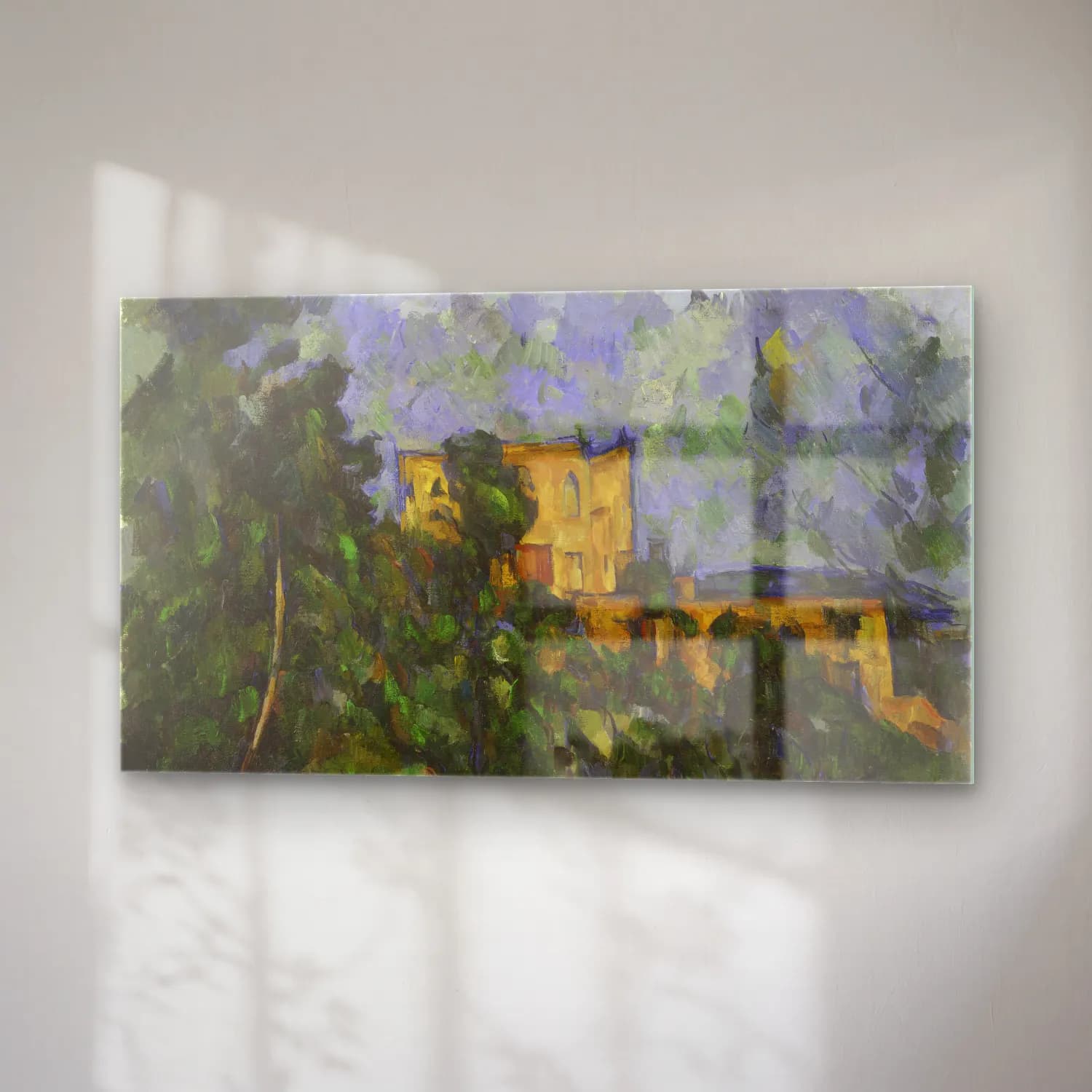 Paul Cézanne – Château Noir cam tablo — sağ açıdan görünüm
