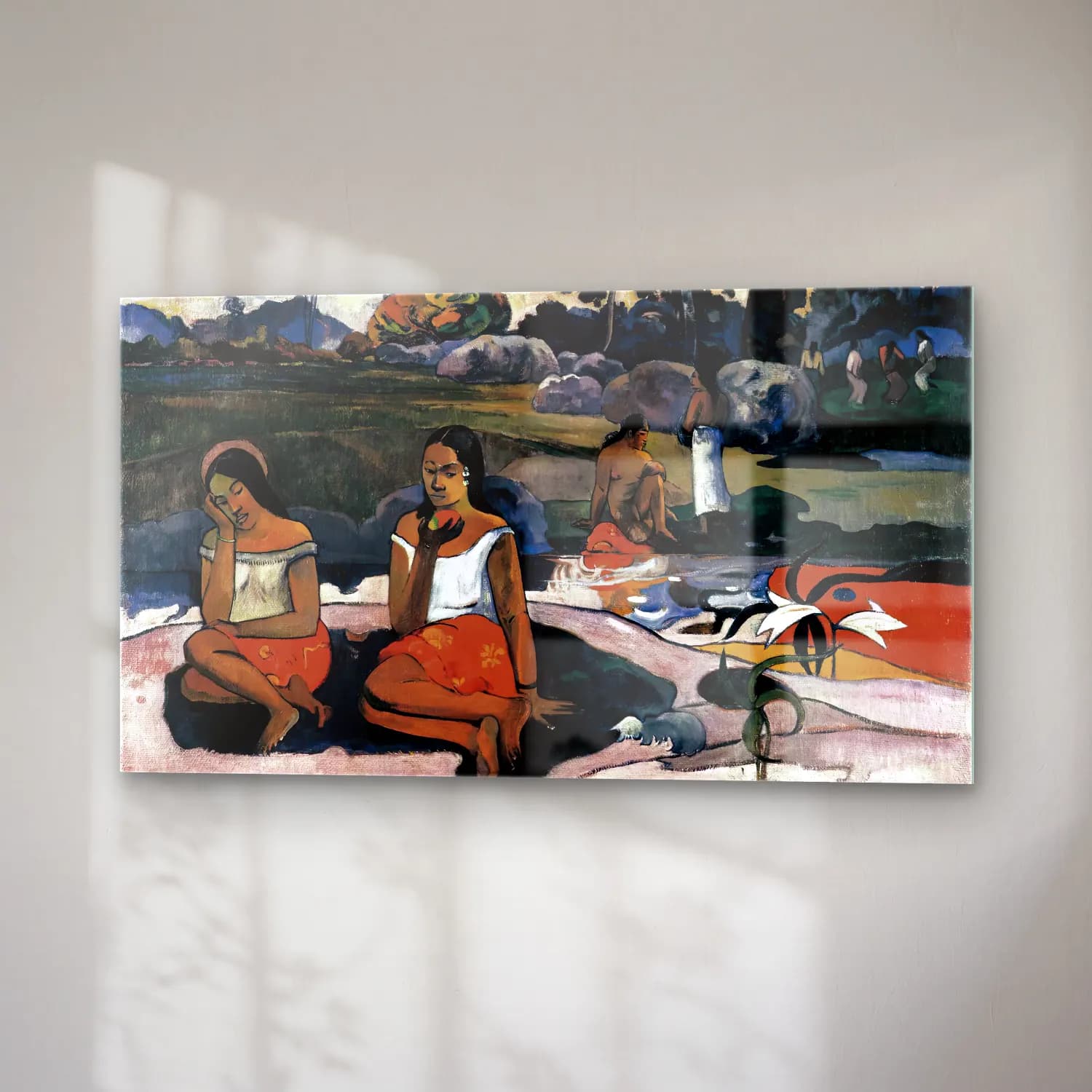 Paul Gauguin – Nava Nave Moe (Sacred Spring or Sweet Dreams) cam tablo — sağ açıdan görünüm