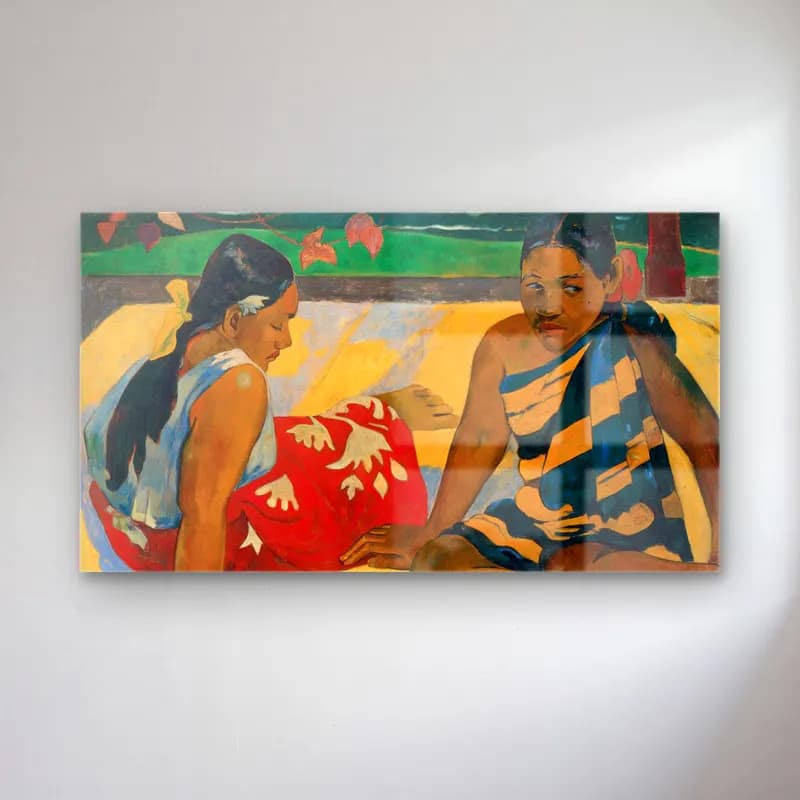 Paul Gauguin – Parau Api. What News cam tablo — Paul Gauguin – Parau Api. What News — empresyonist dansçılar