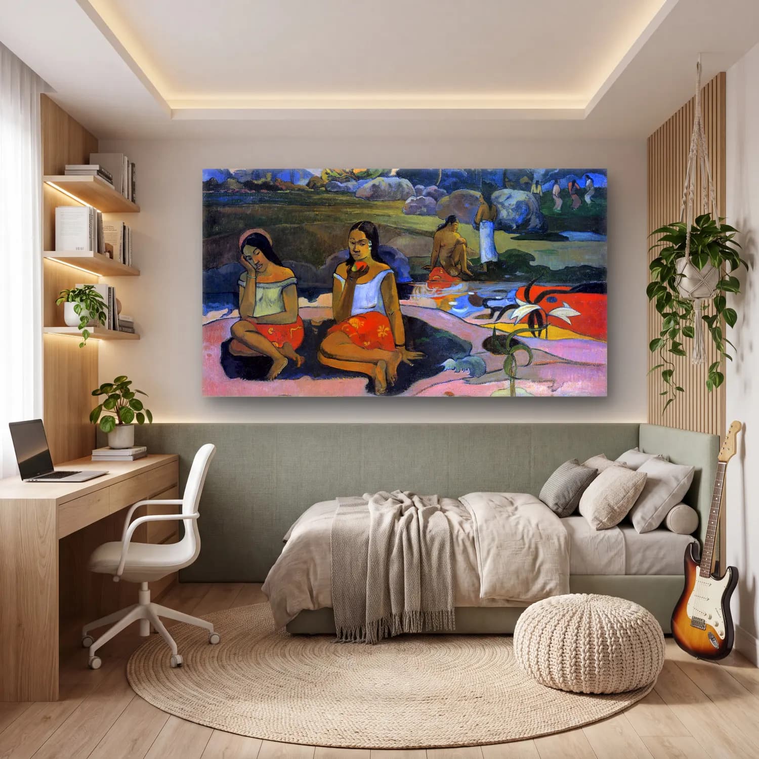 Paul Gauguin – Sacred Spring cam tablo — genç odasında