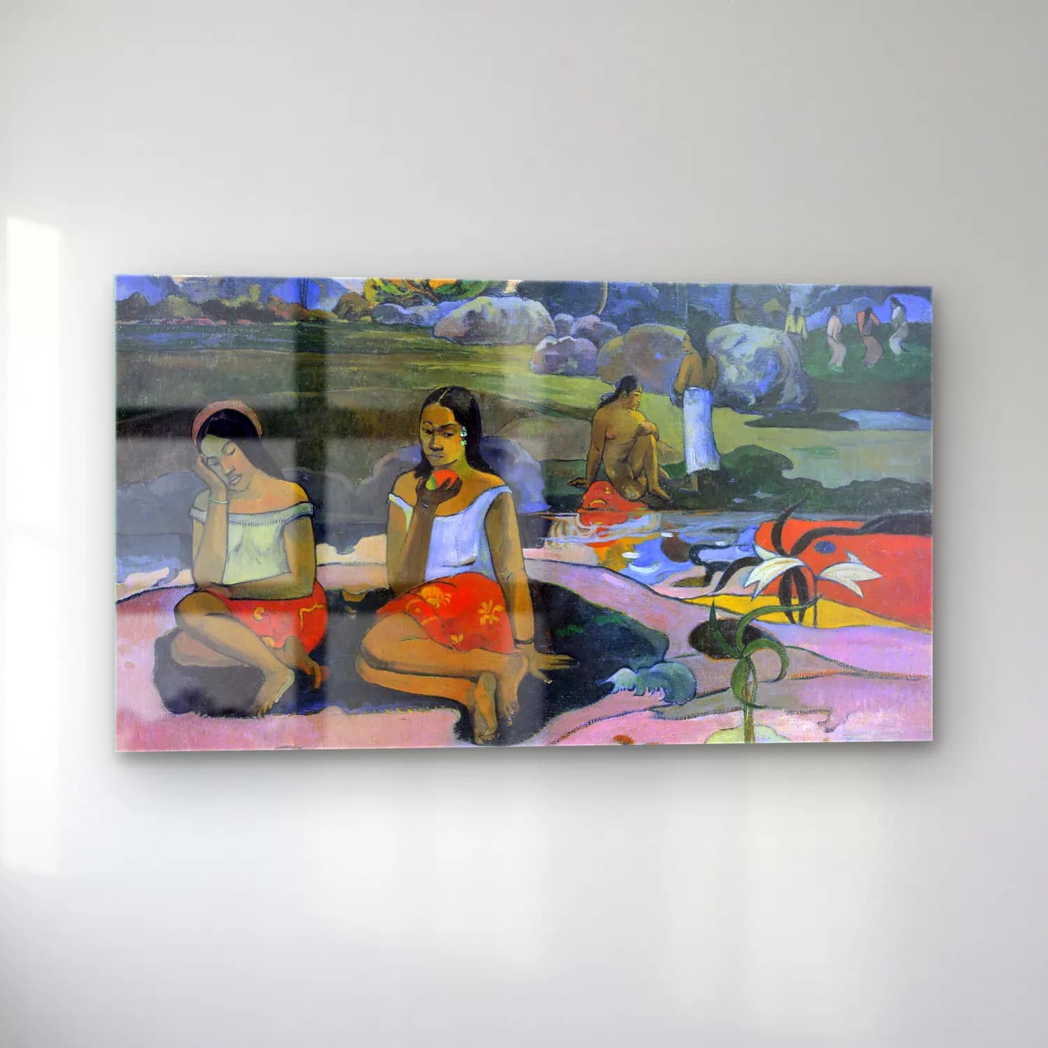 Paul Gauguin – Sacred Spring cam tablo — sol açıdan görünüm