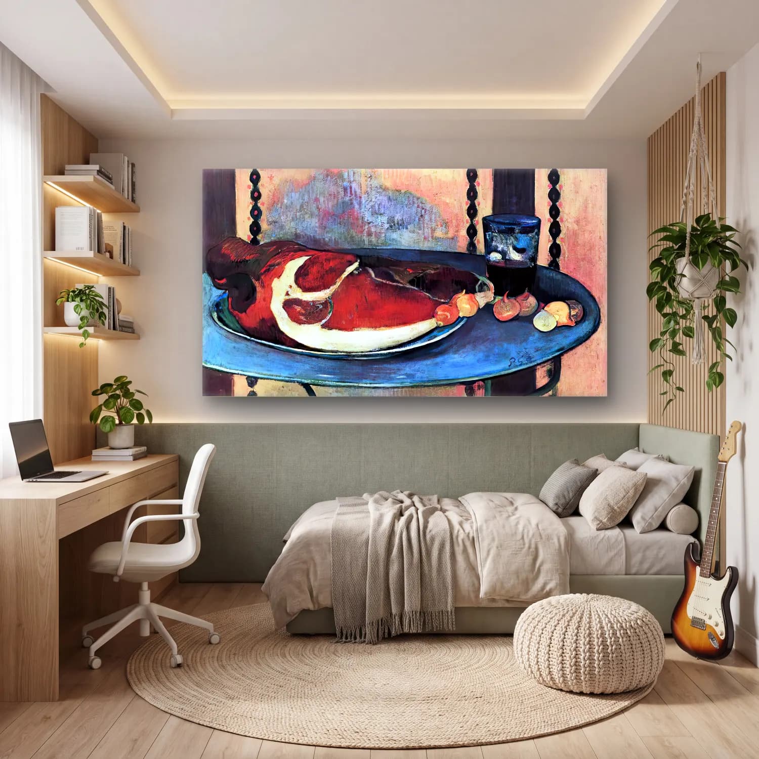 Paul Gauguin – The Ham cam tablo — genç odasında