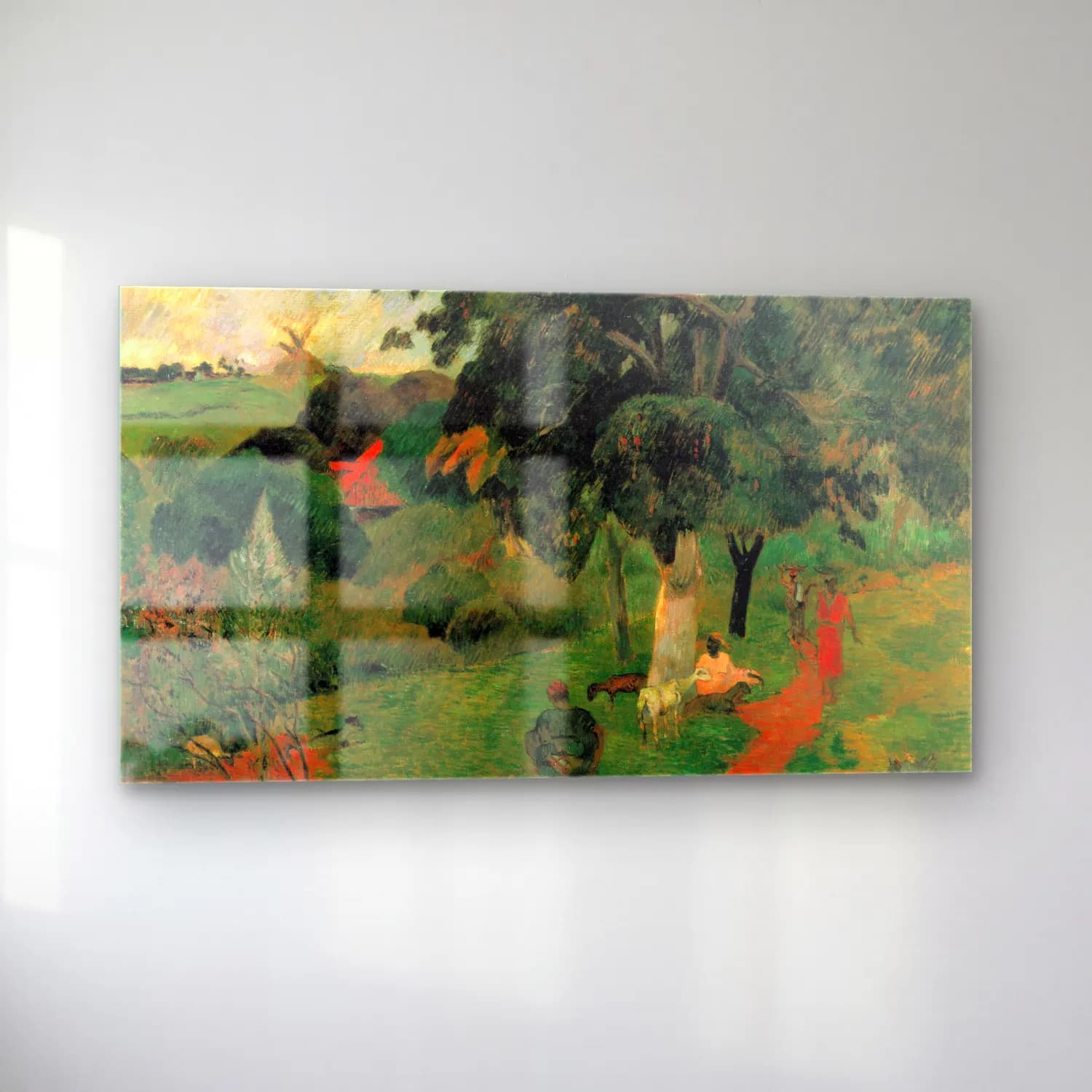 Paul Gauguin – To and Fro cam tablo — sol açıdan görünüm