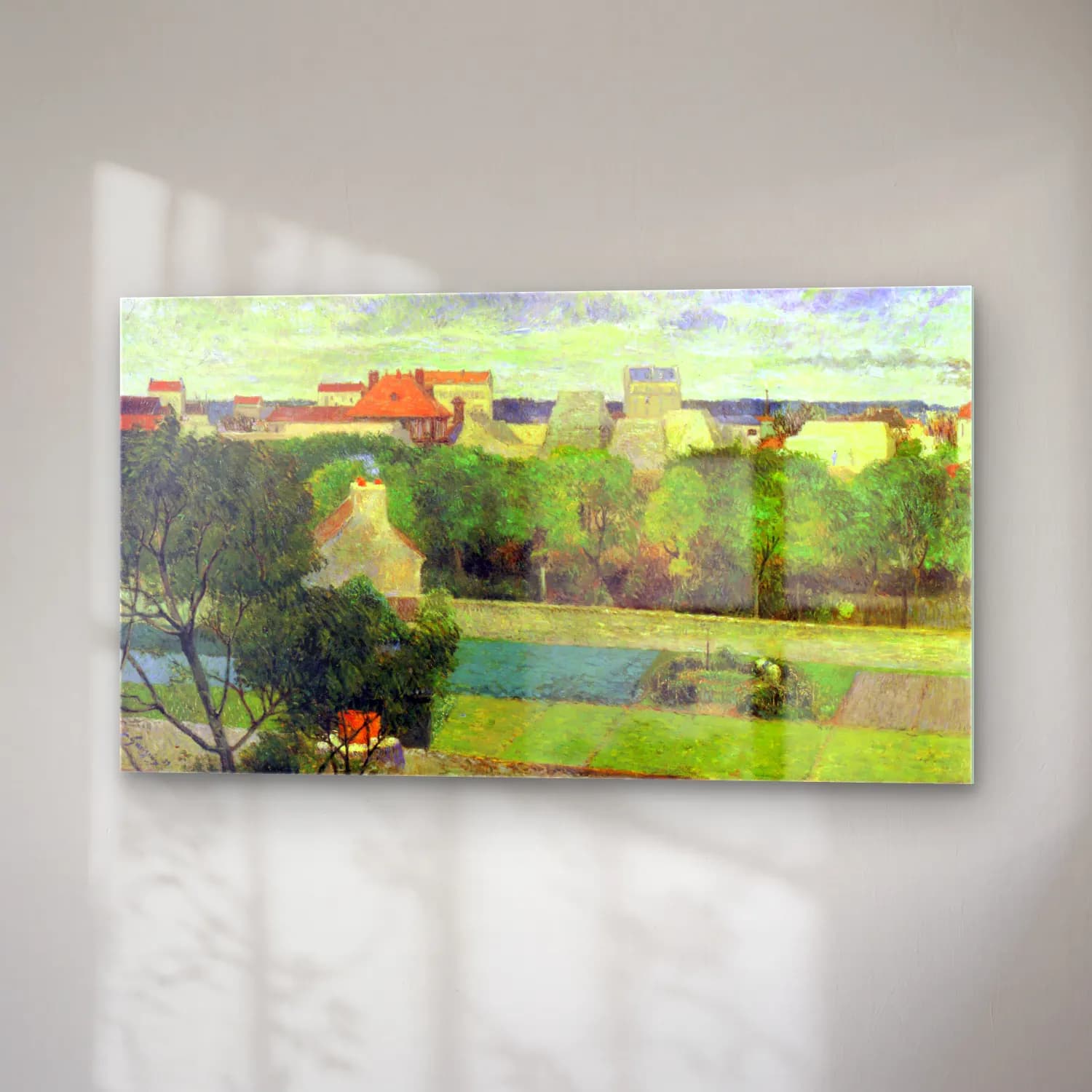 Paul Gauguin – Vegetable Famers in Vauguirard cam tablo — sağ açıdan görünüm
