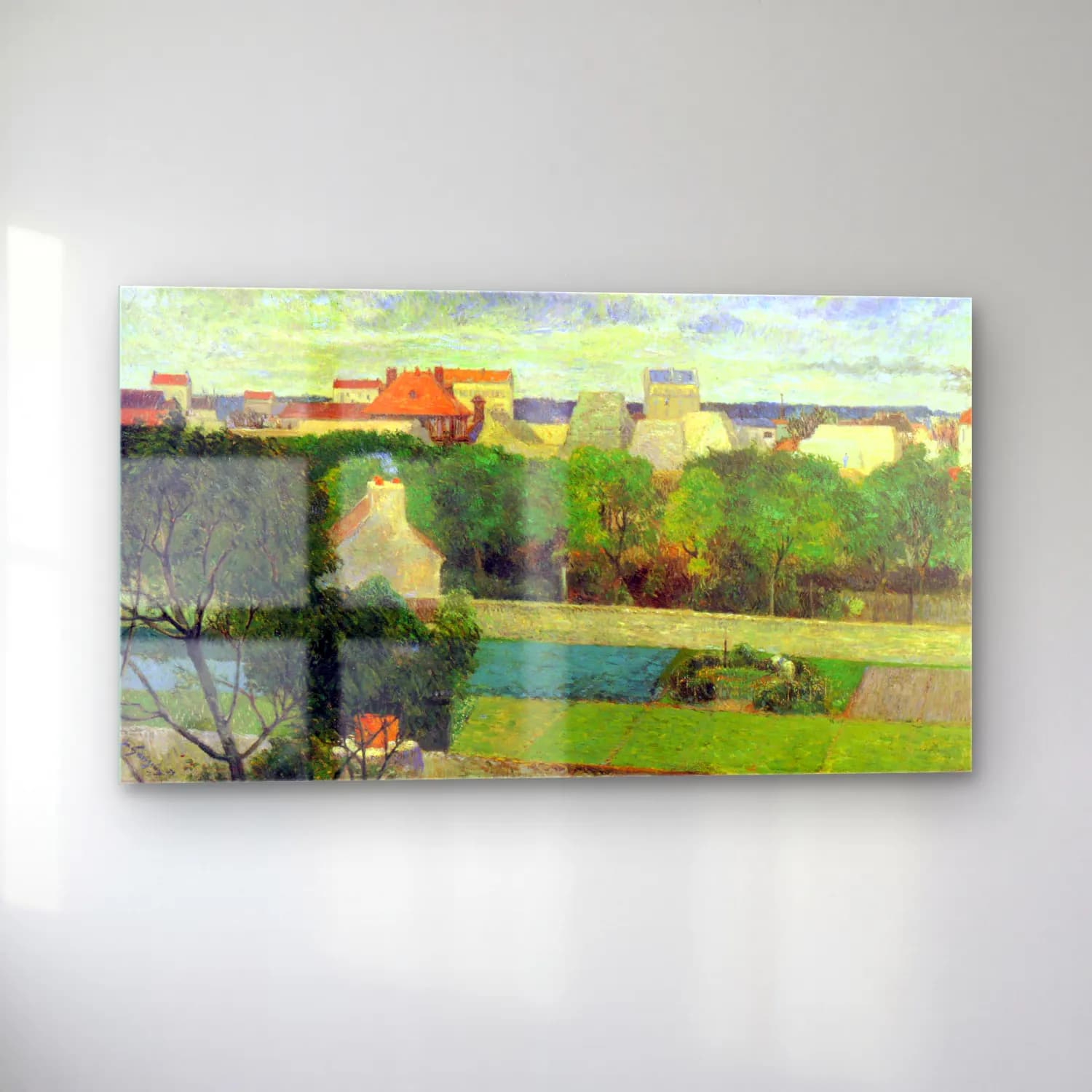 Paul Gauguin – Vegetable Famers in Vauguirard cam tablo — sol açıdan görünüm