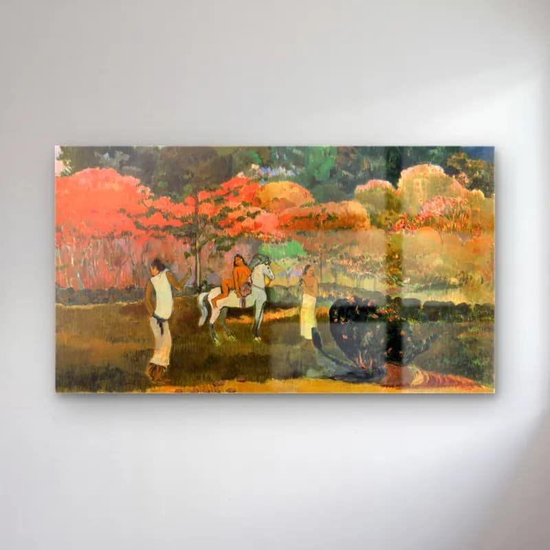 Paul Gauguin – Women and Mold cam tablo — Paul Gauguin – Women and Mold — empresyonist dansçılar