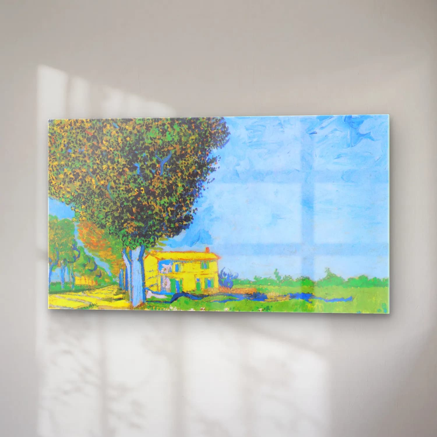 Vincent van Gogh – A Lane near Arles cam tablo — sağ açıdan görünüm