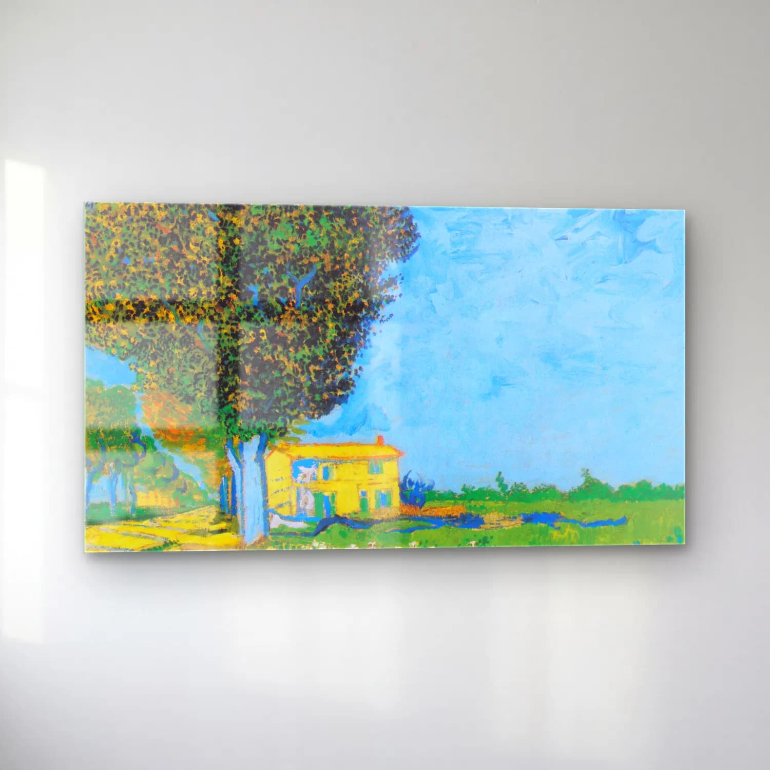 Vincent van Gogh – A Lane near Arles cam tablo — sol açıdan görünüm