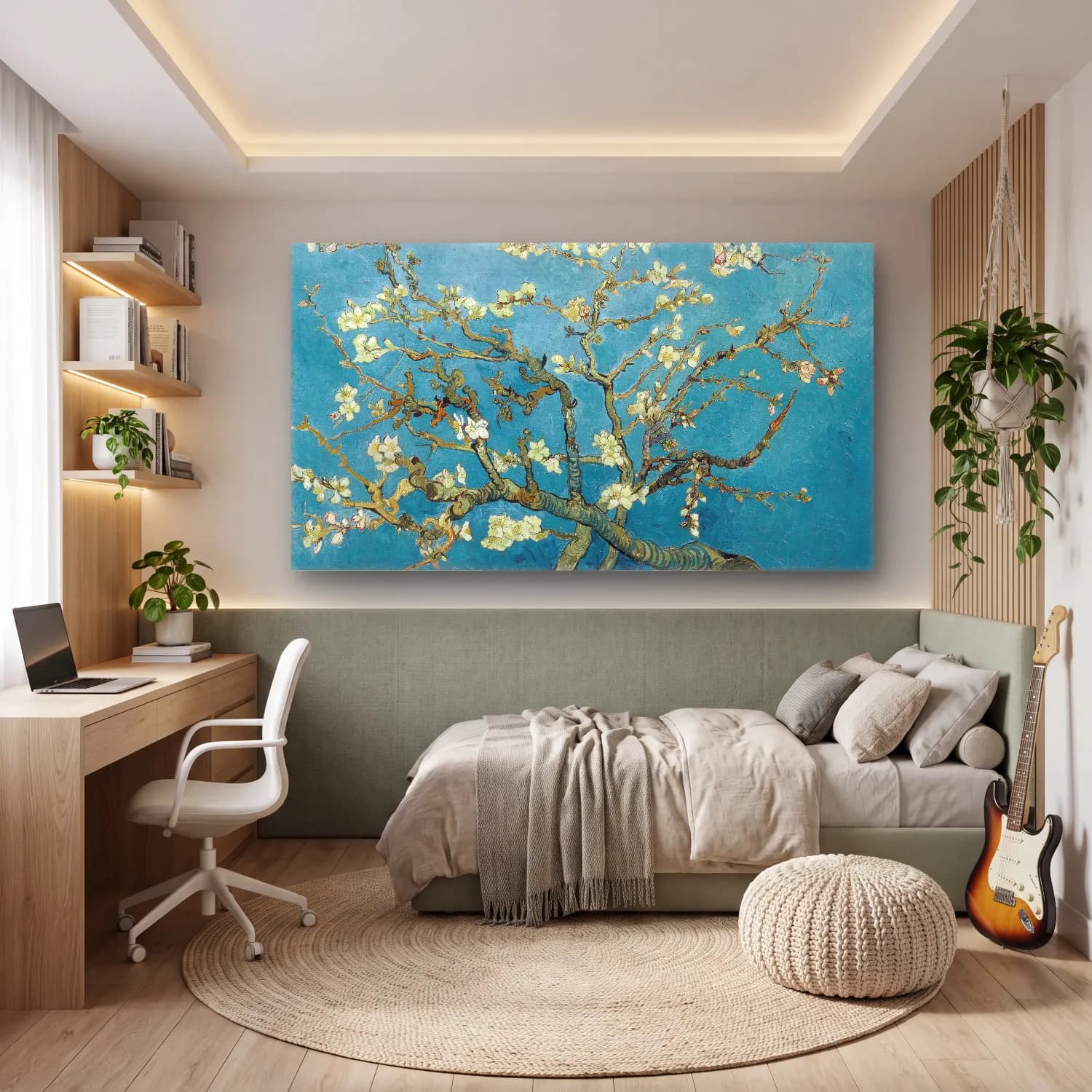 Vincent van Gogh – Almond blossom cam tablo — genç odasında
