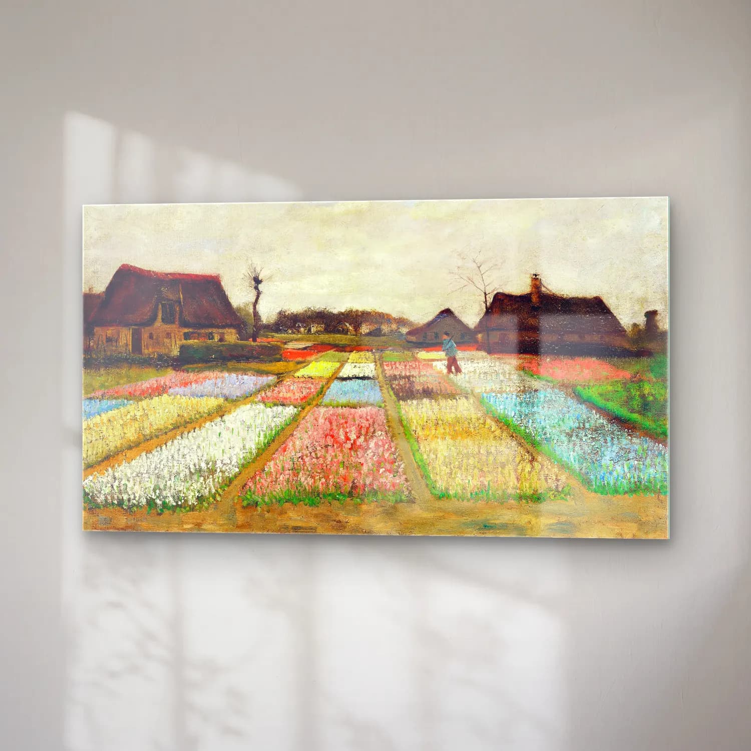 Vincent van Gogh – Bulb Fields cam tablo — sağ açıdan görünüm