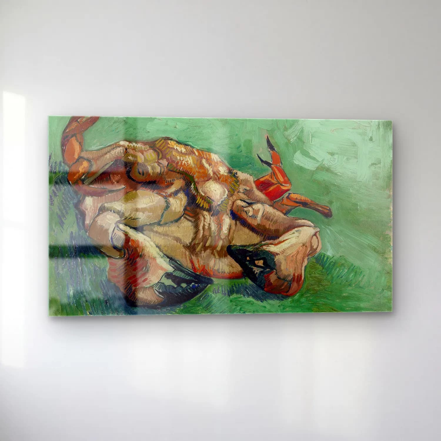 Vincent van Gogh – Crab on its Back cam tablo — sol açıdan görünüm