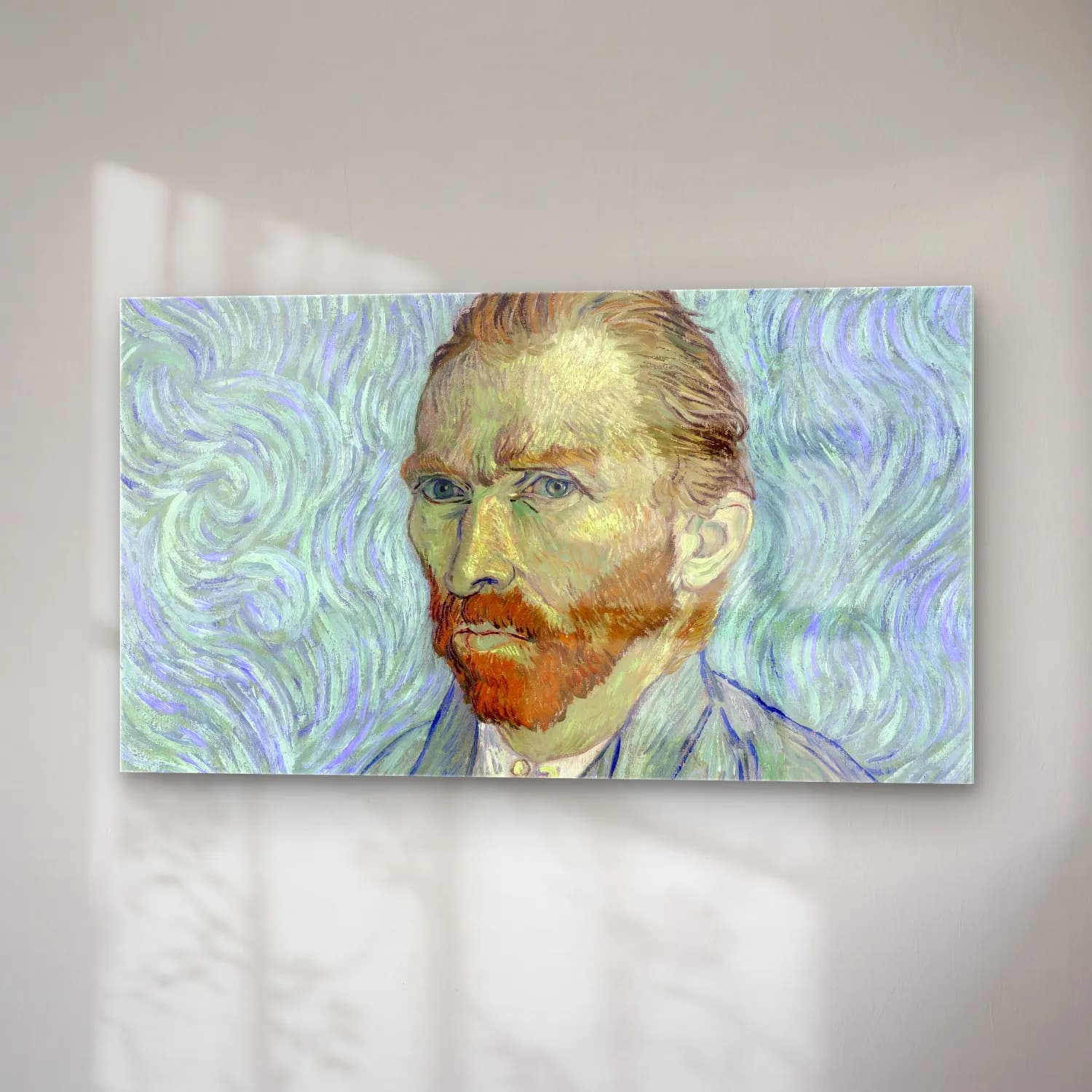 Vincent van Gogh – Self-portrait cam tablo — sağ açıdan görünüm