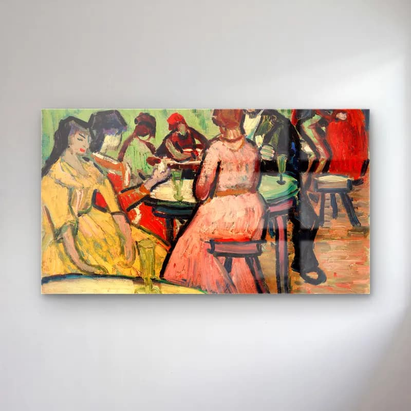 Vincent van Gogh – The Brothel cam tablo — Vincent van Gogh – The Brothel — empresyonist dansçılar