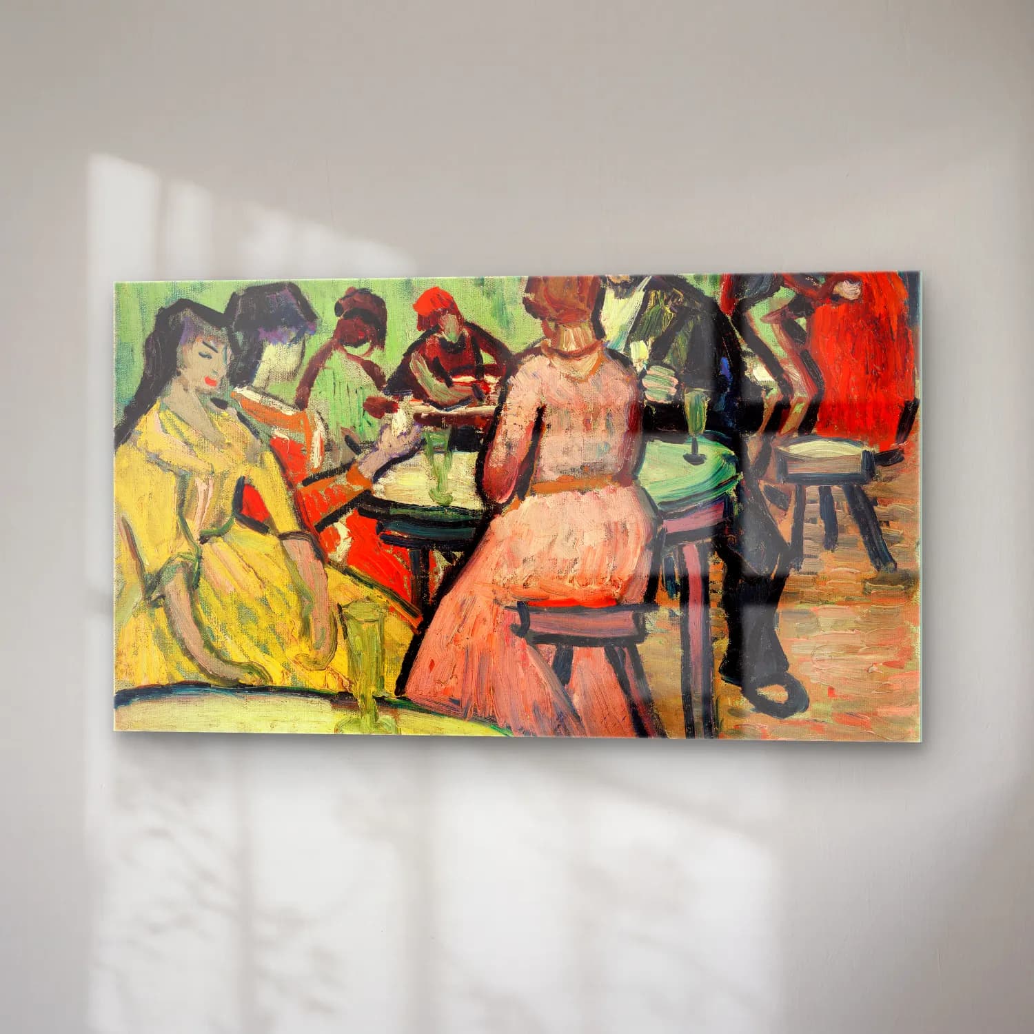 Vincent van Gogh – The Brothel cam tablo — sağ açıdan görünüm