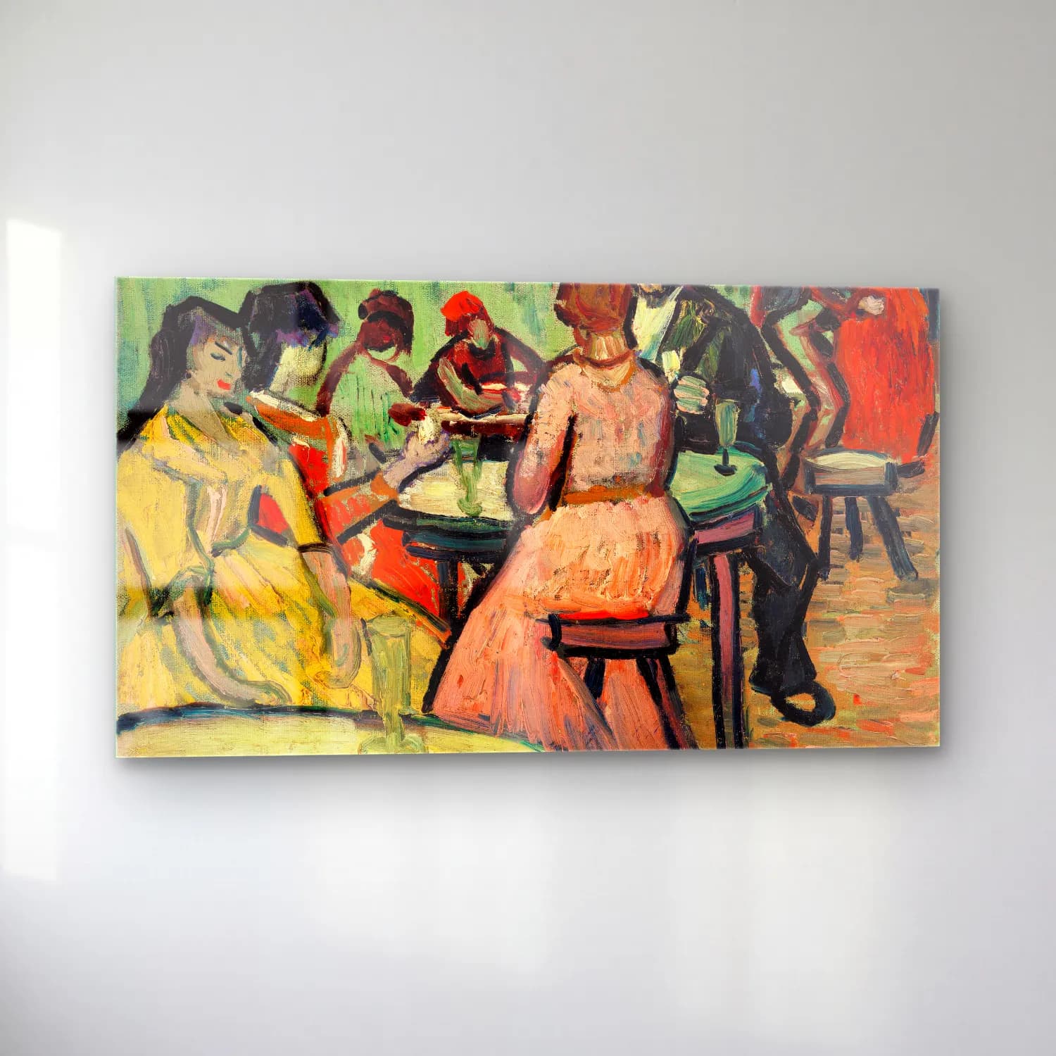 Vincent van Gogh – The Brothel cam tablo — sol açıdan görünüm