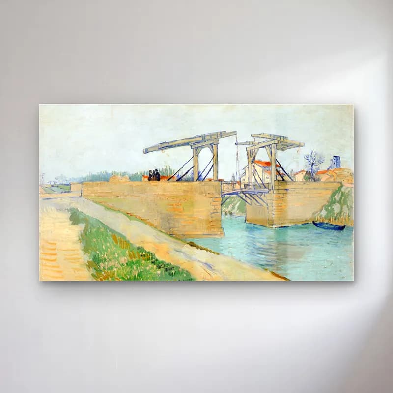 Vincent van Gogh – The Langlois bridge cam tablo — Vincent van Gogh – The Langlois bridge — empresyonist köprü