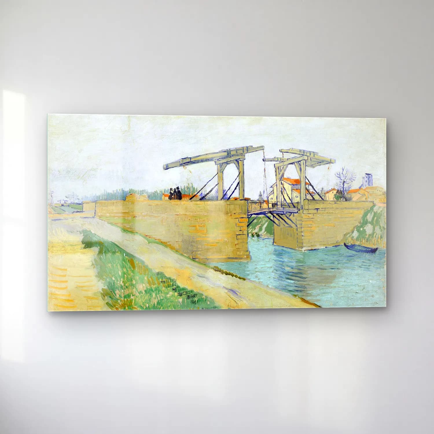 Vincent van Gogh – The Langlois bridge cam tablo — sol açıdan görünüm