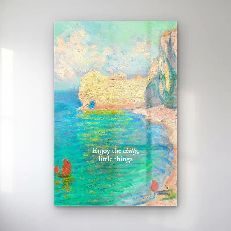 Empresyonist Söz Posteri cam tablo — Empresyonist Söz Posteri — empresyonist söz posteri