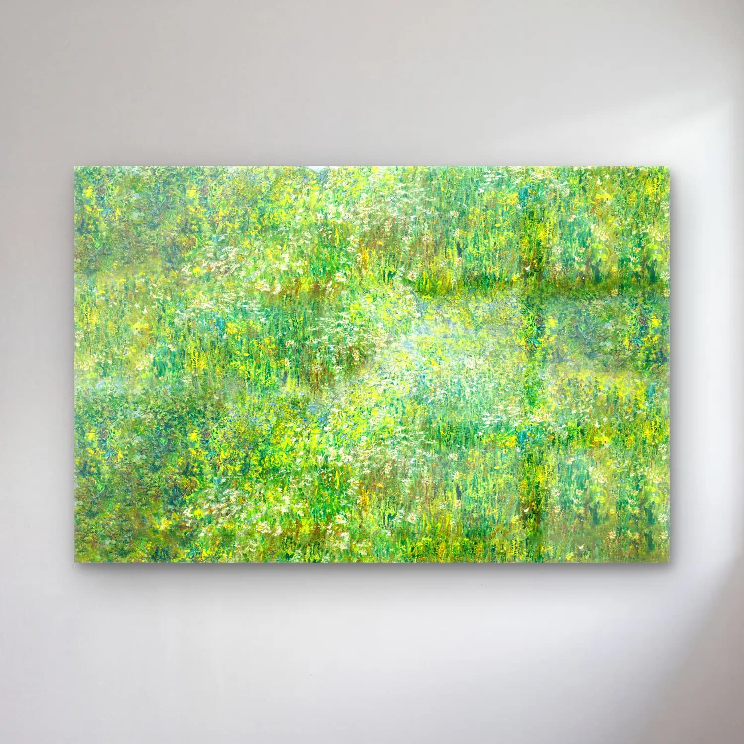 Claude Monet – Kır Çiçekleri cam tablo — Claude Monet – Kır Çiçekleri — empresyonist kır çiçekleri