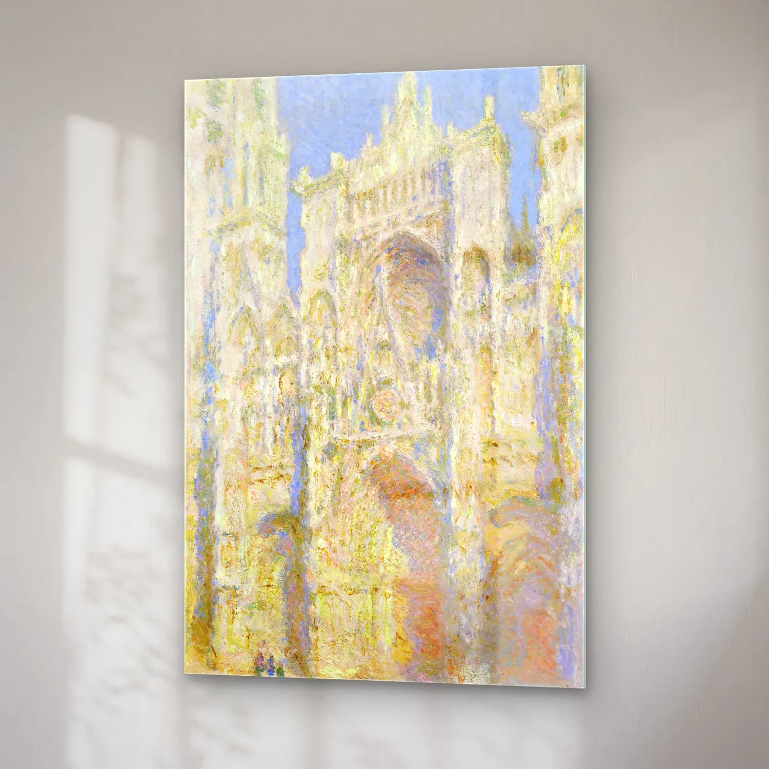 Claude Monet – Katedral cam tablo — sağ açıdan görünüm