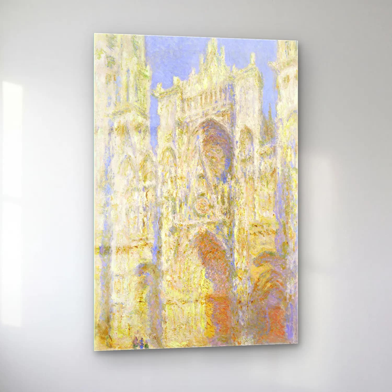 Claude Monet – Katedral cam tablo — sol açıdan görünüm