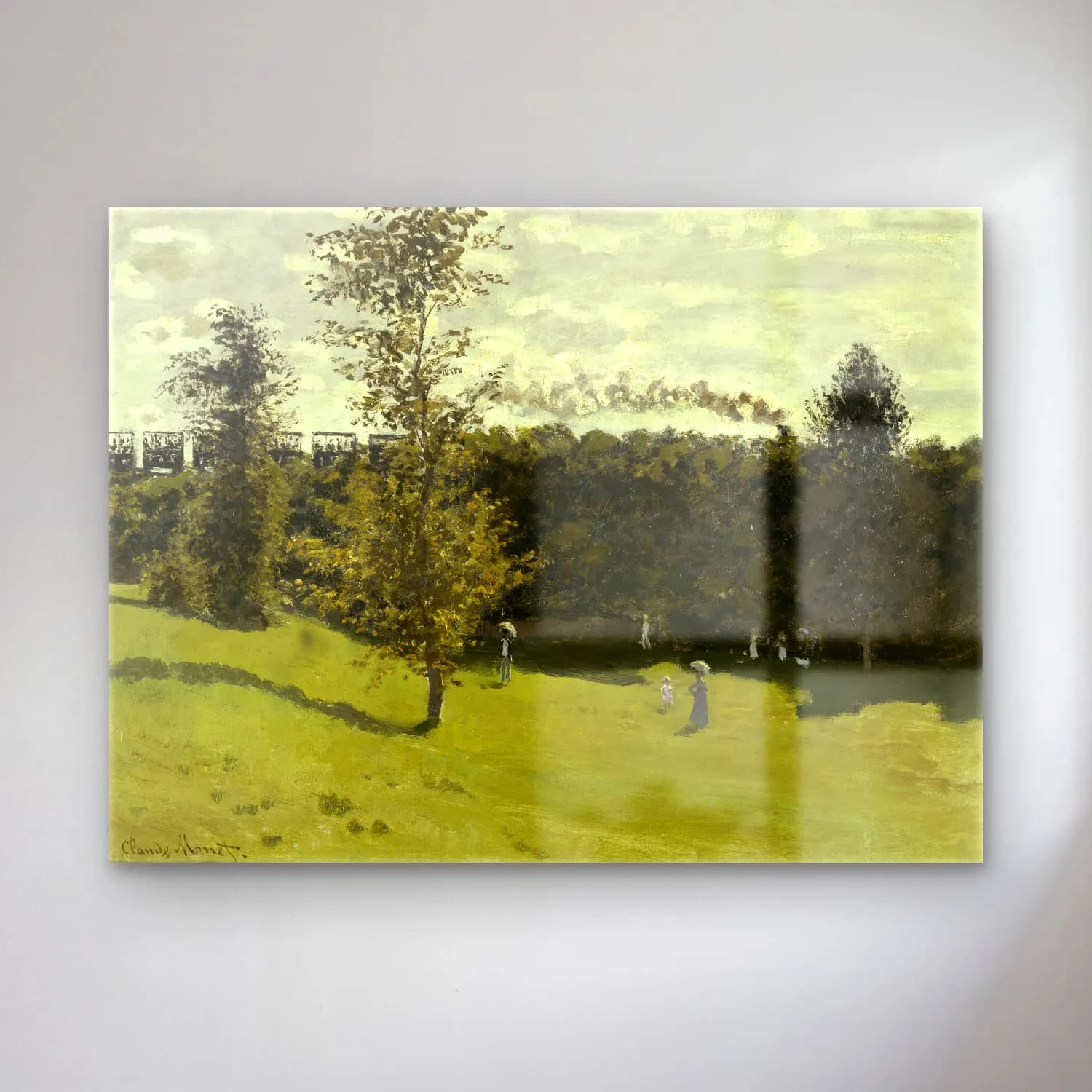 Claude Monet – Golf cam tablo — Claude Monet – Golf — empresyonist golf