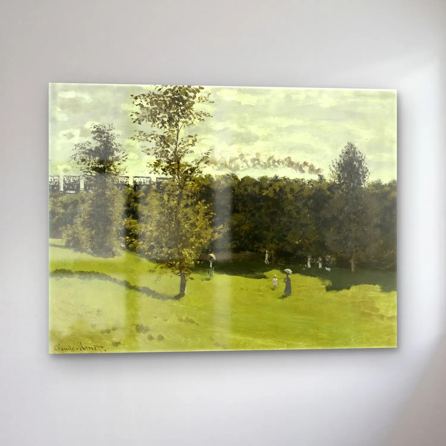 Claude Monet – Golf cam tablo — sol açıdan görünüm
