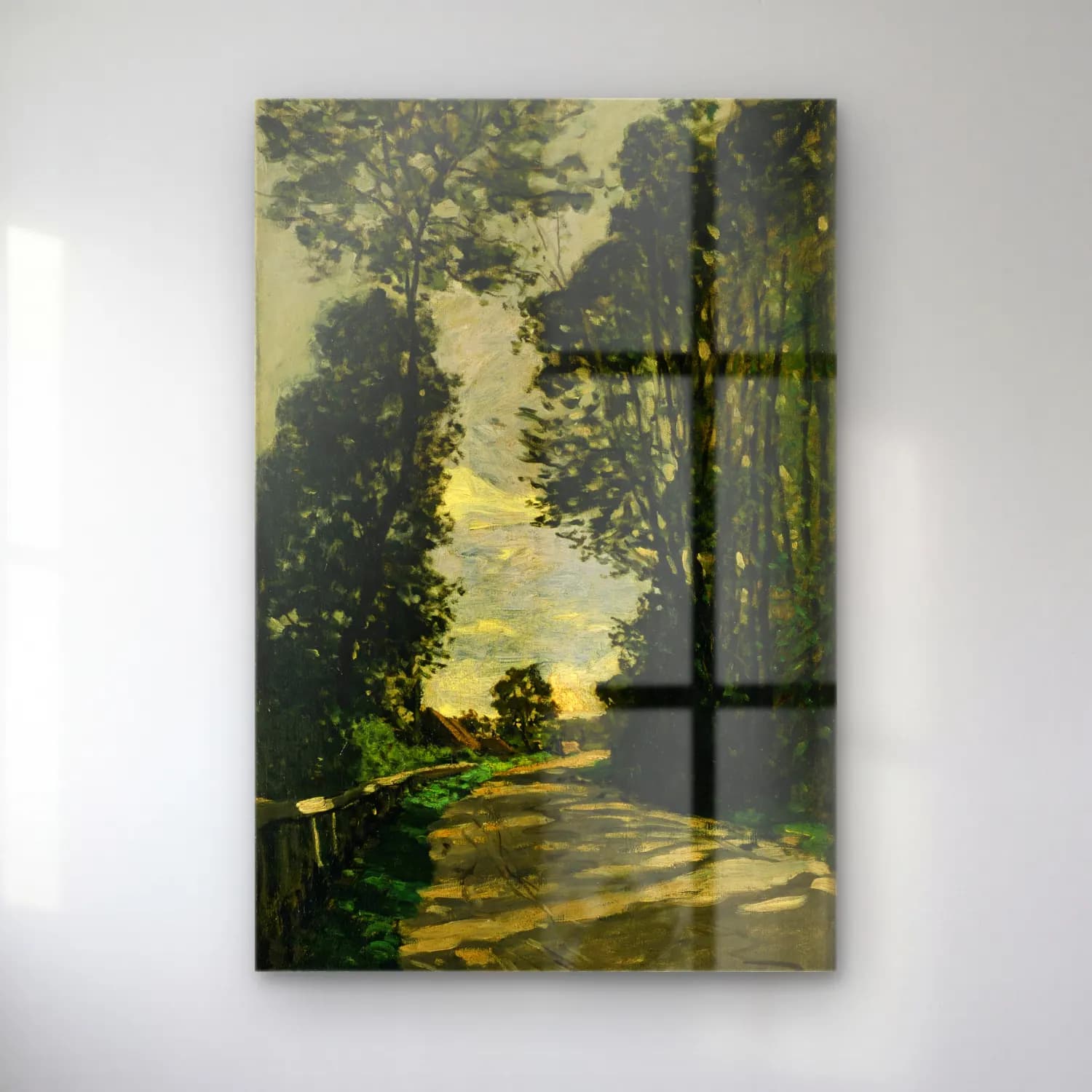 Claude Monet – Orman cam tablo — Claude Monet – Orman — empresyonist orman