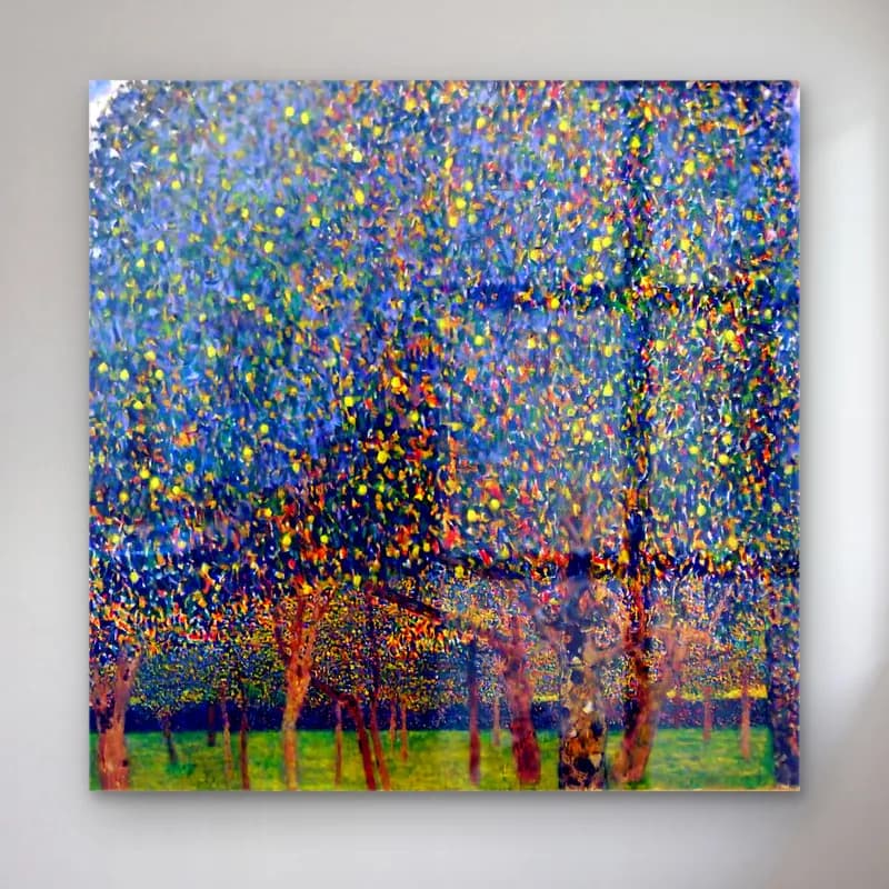Gustav Klimt – Armut ve Elmalar cam tablo — Gustav Klimt – Armut ve Elmalar — empresyonist armut ve elmalar