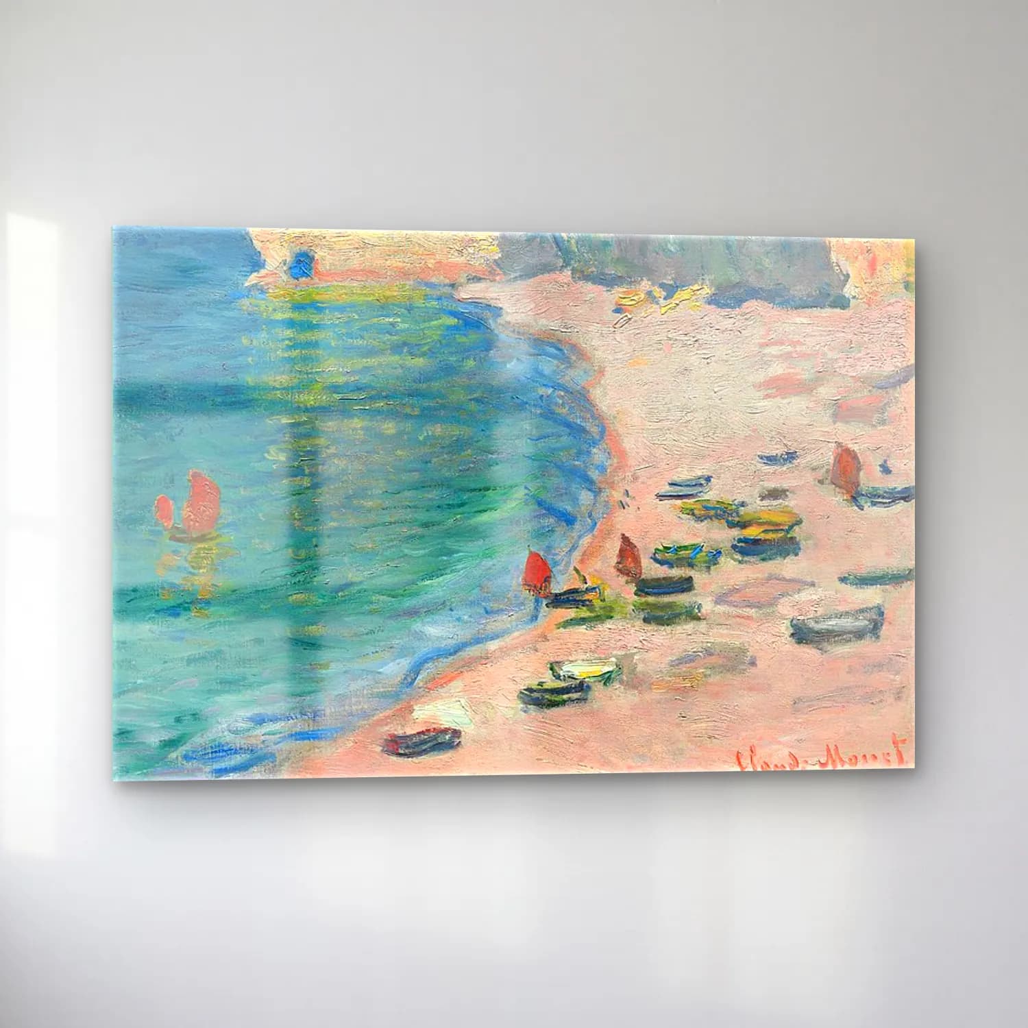 Henri Matisse – Liman ve Tekneler cam tablo — sol açıdan görünüm