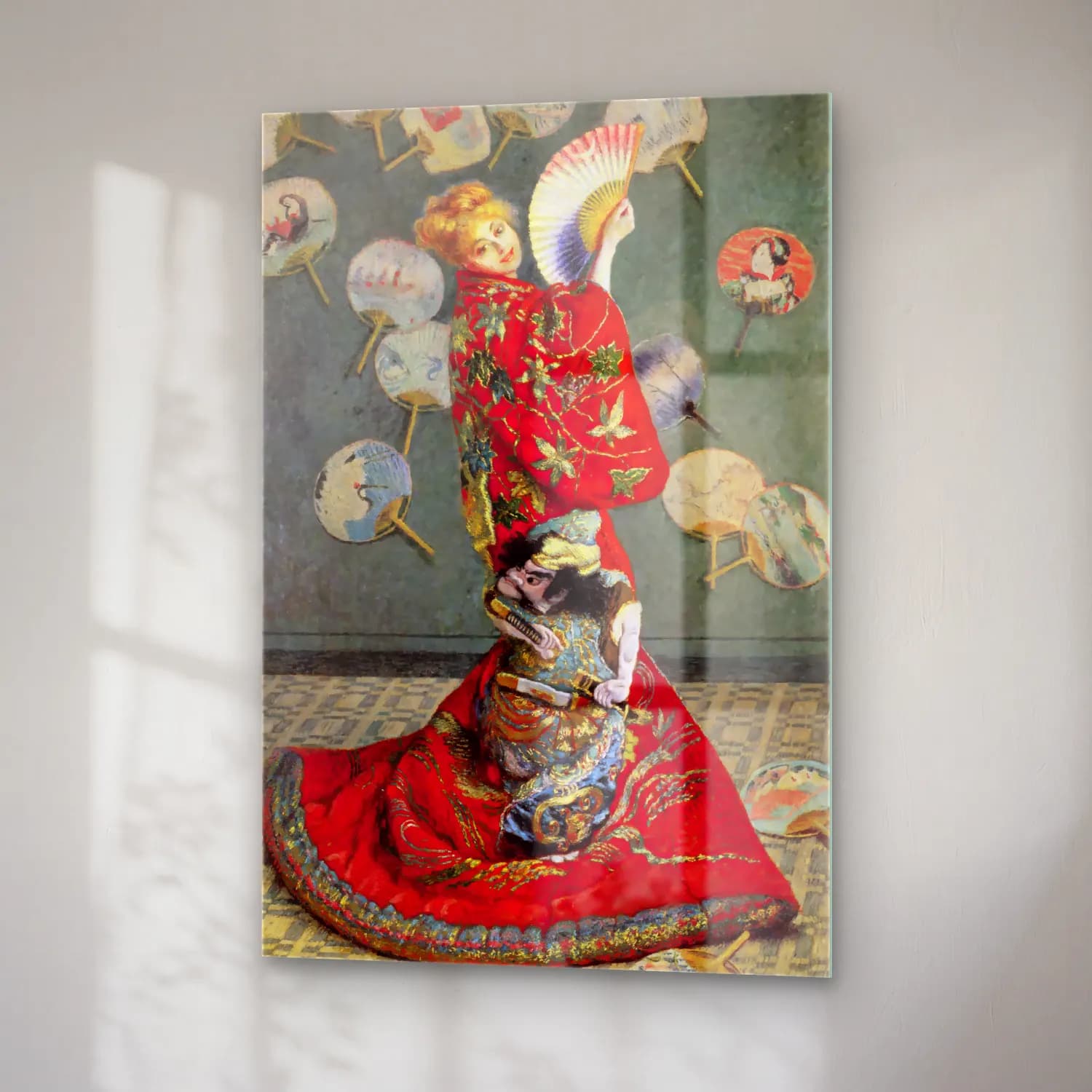 Claude Monet – Dansçılar cam tablo — sağ açıdan görünüm