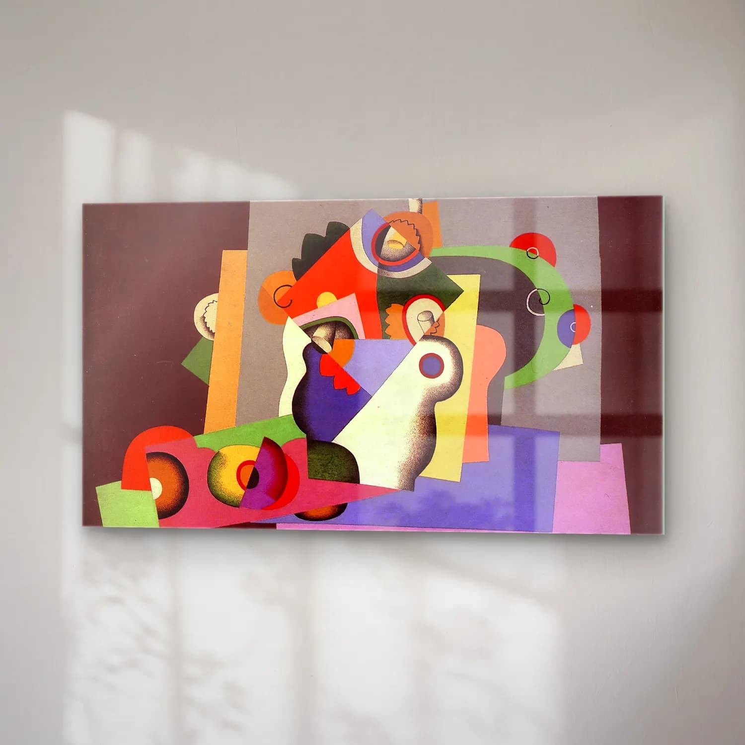 Georges Valmier – Composition with flowers cam tablo — sağ açıdan görünüm