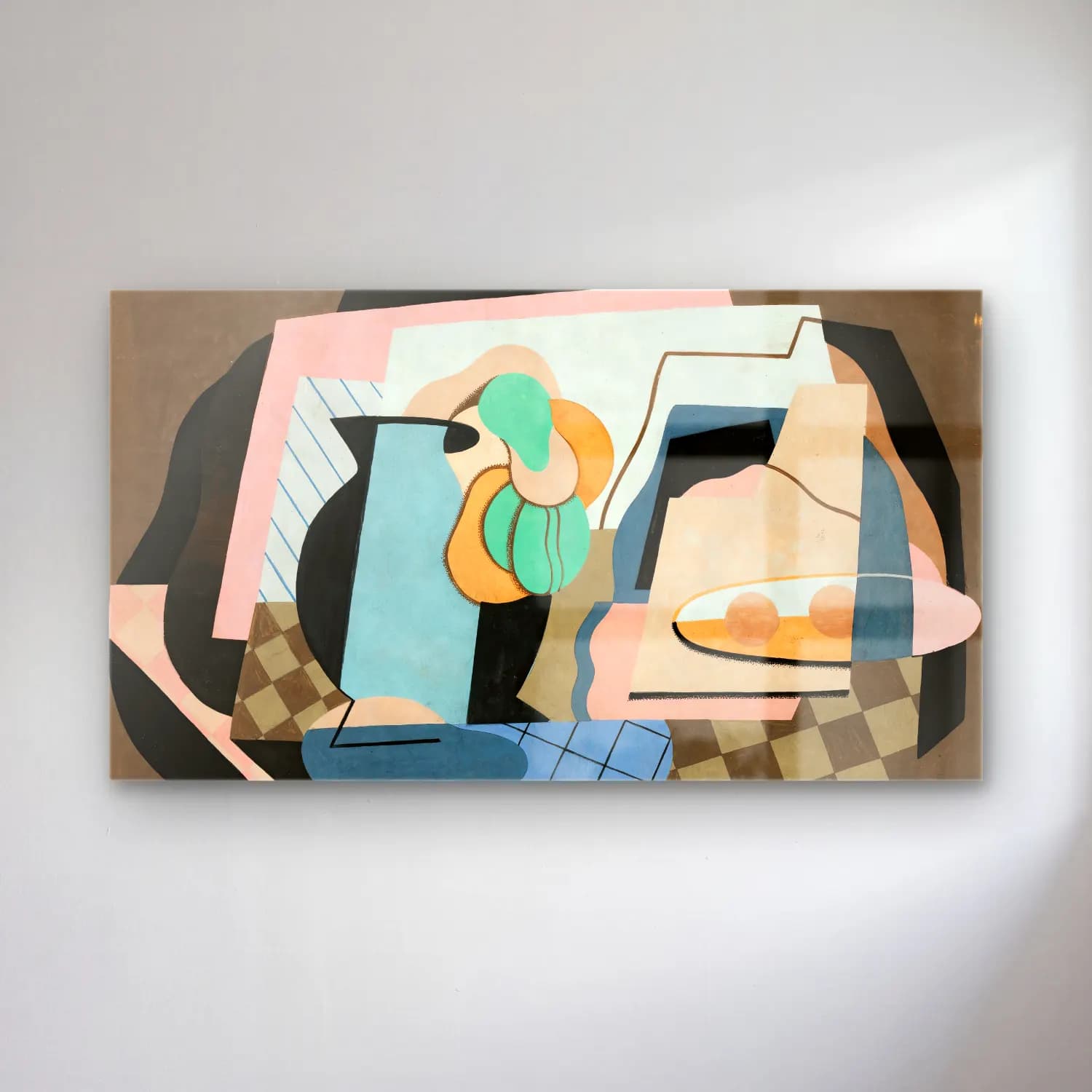 Georges Valmier – Nature Morte cam tablo — Georges Valmier – Nature Morte — modern soyut soyut formlar
