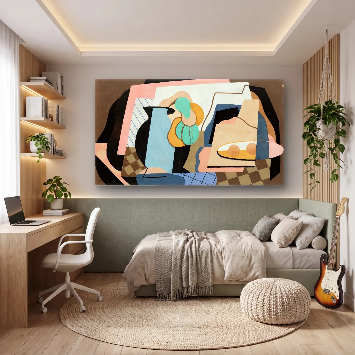 Georges Valmier – Nature Morte cam tablo — genç odasında