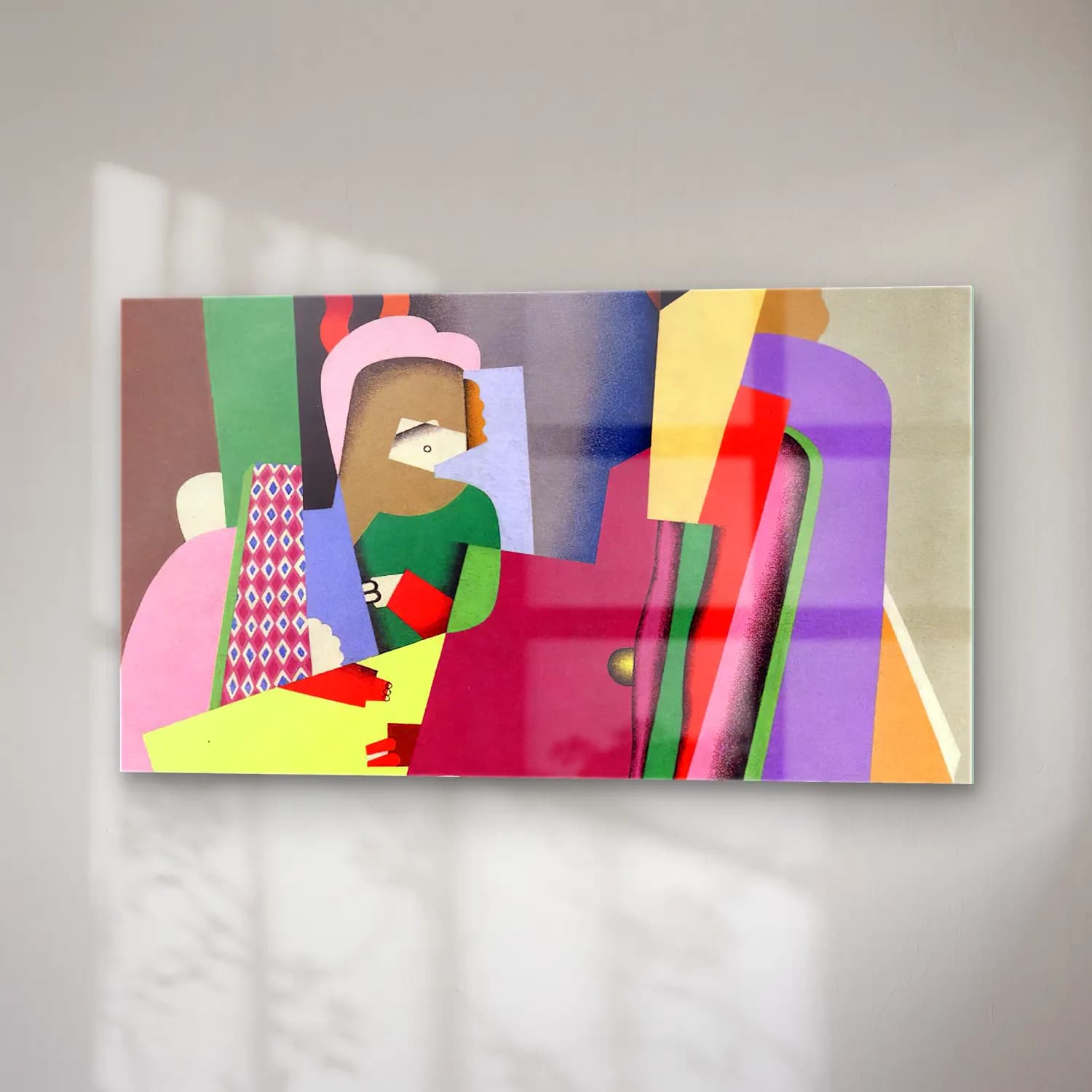 Georges Valmier – The piano lesson cam tablo — sağ açıdan görünüm
