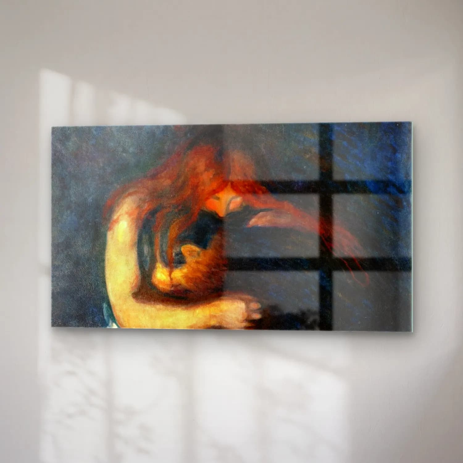 Edvard Munch – Edvard Munch - Vampire cam tablo — sağ açıdan görünüm