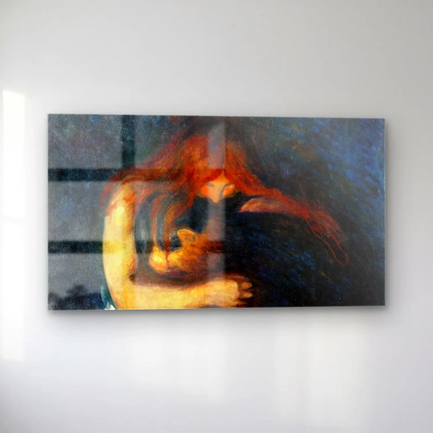 Edvard Munch – Edvard Munch - Vampire cam tablo — sol açıdan görünüm