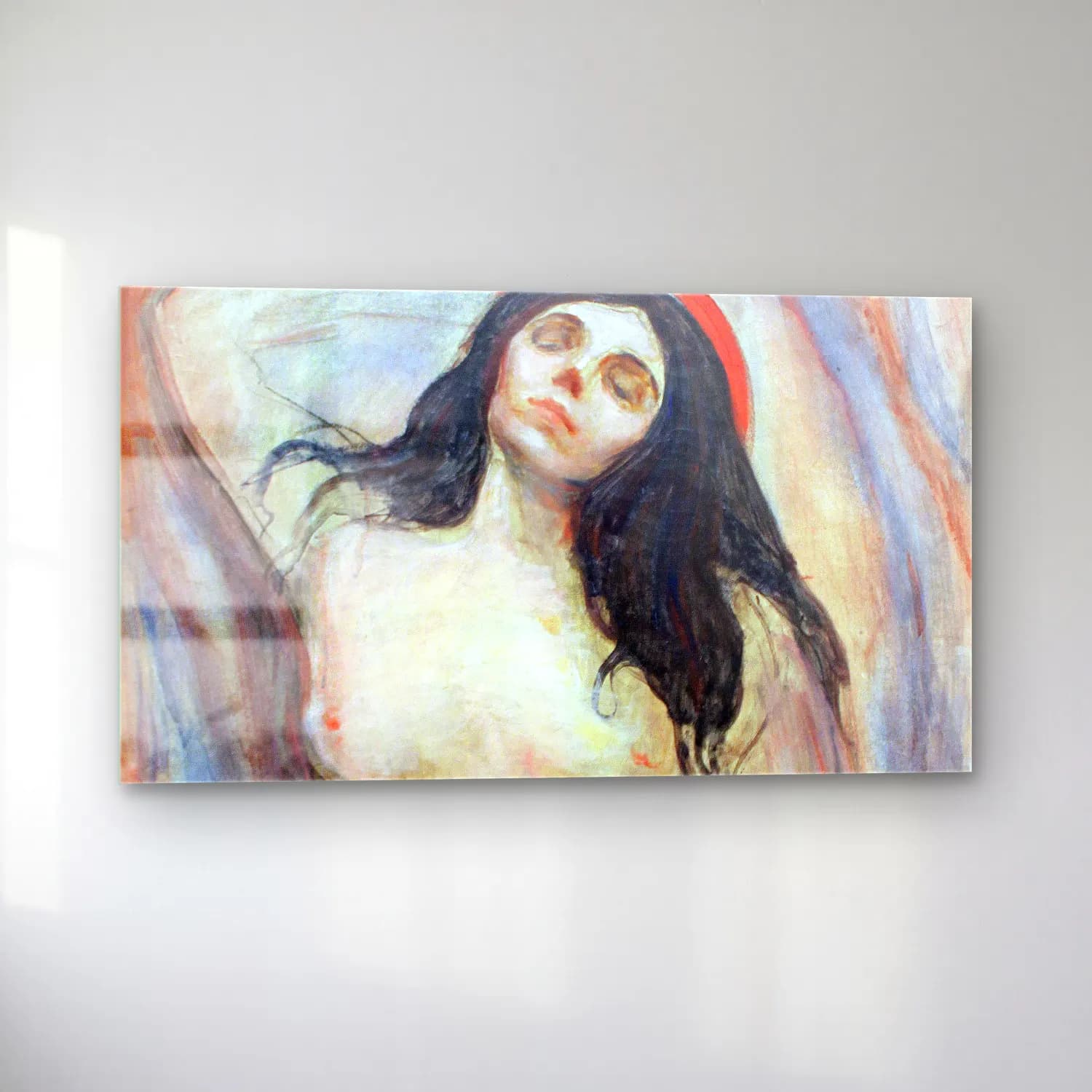 Edvard Munch – Madonna cam tablo — sol açıdan görünüm