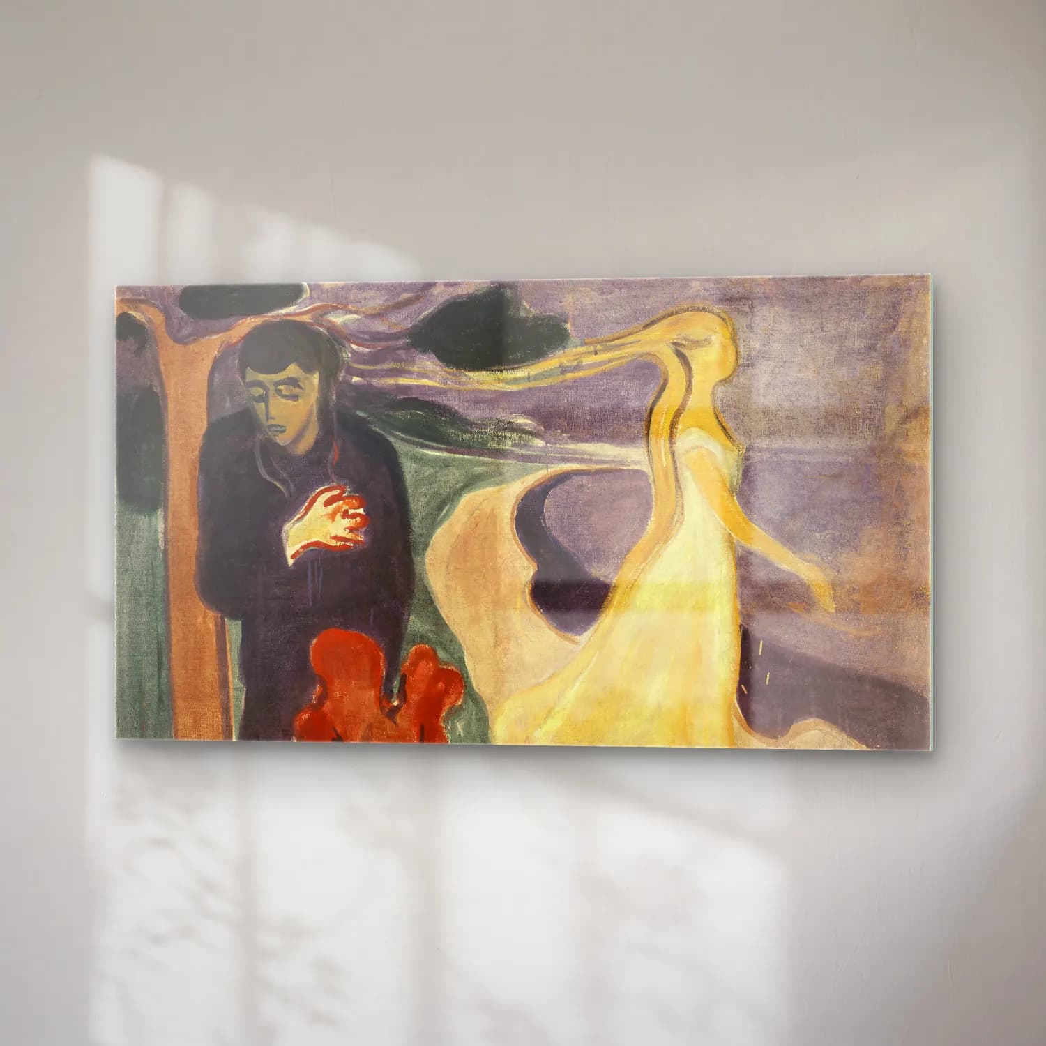 Edvard Munch – Separation cam tablo — sağ açıdan görünüm