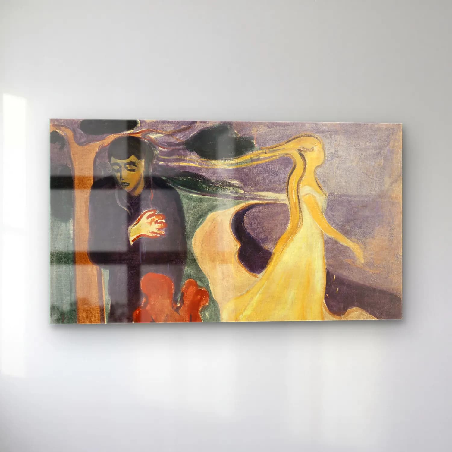 Edvard Munch – Separation cam tablo — sol açıdan görünüm