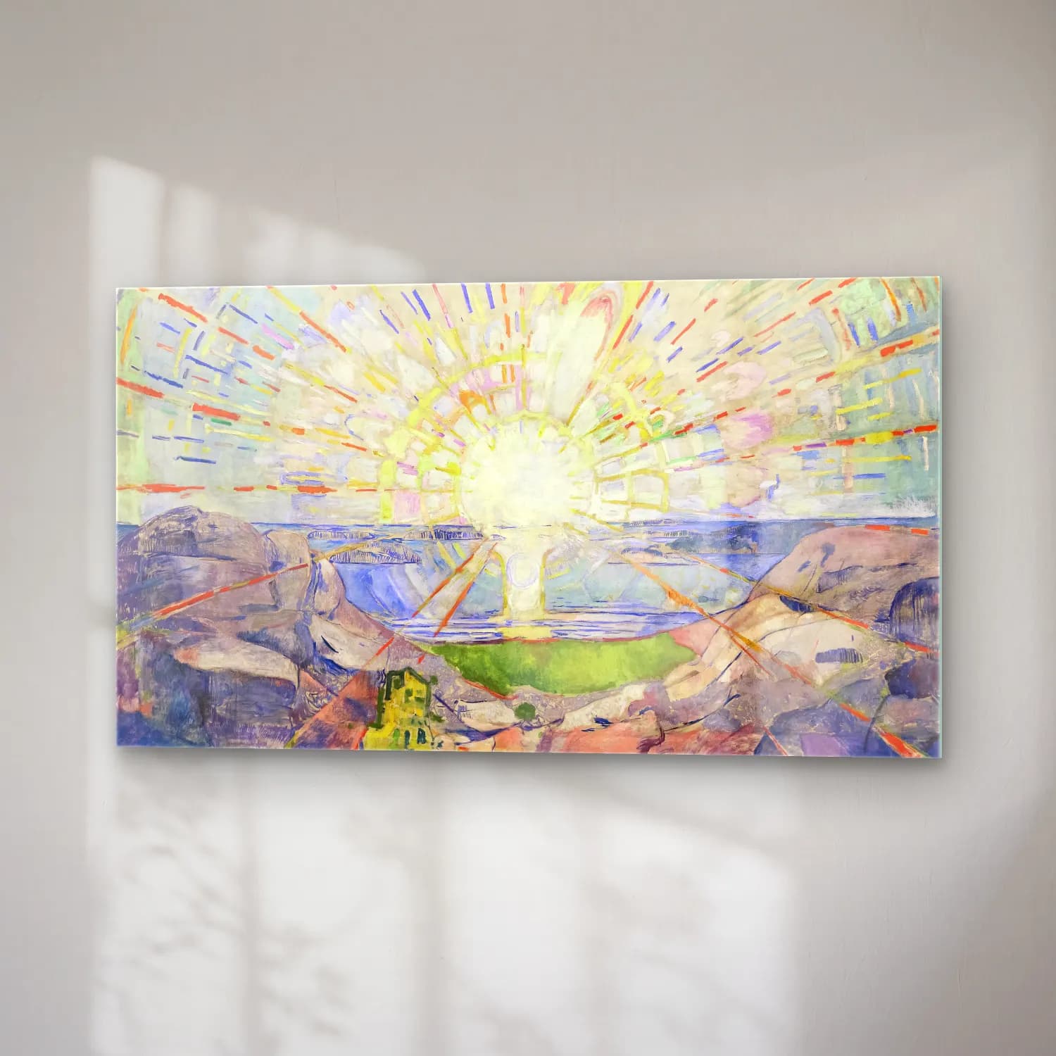 Edvard Munch – Solenintro cam tablo — sağ açıdan görünüm